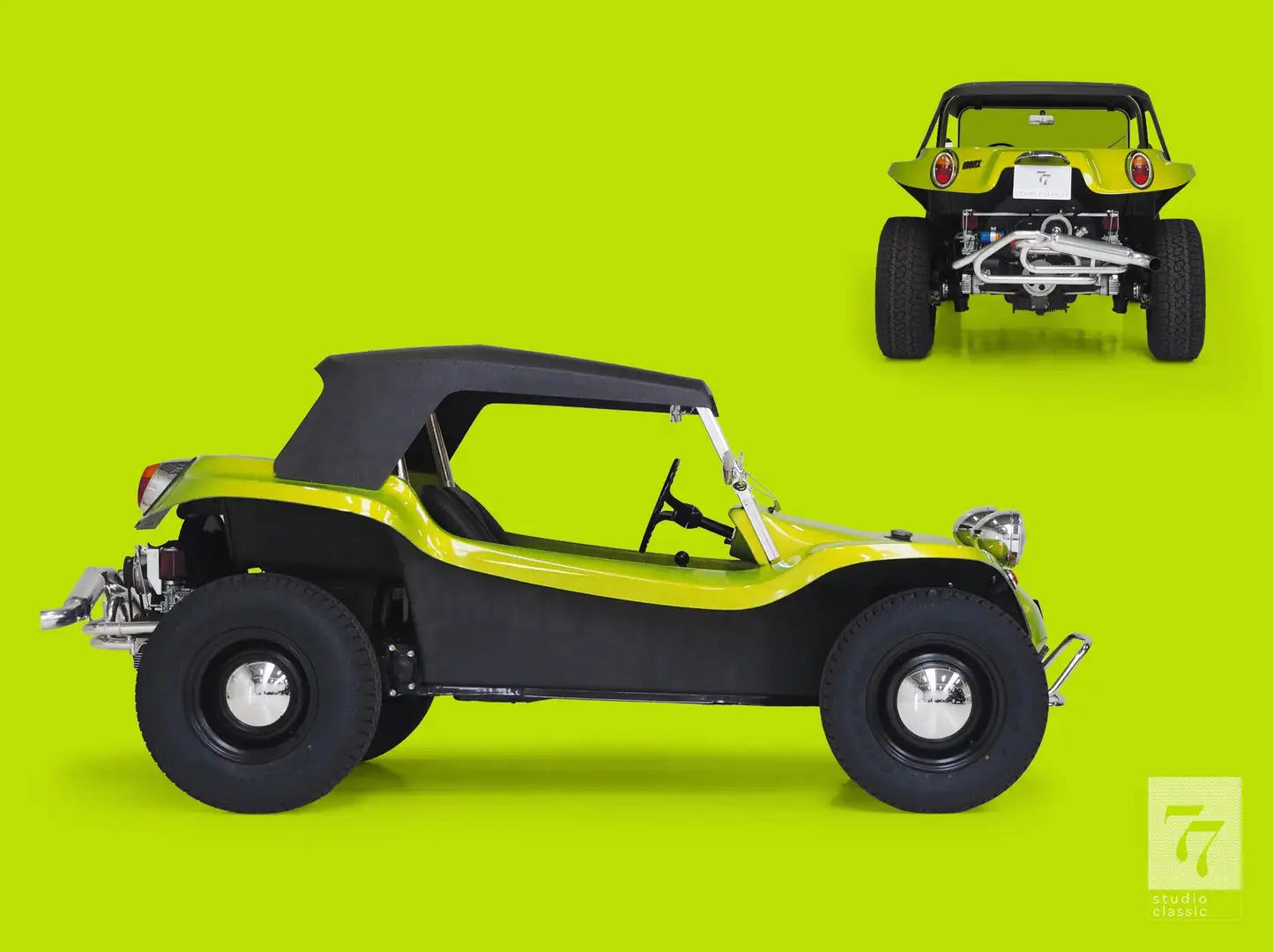 Volkswagen Buggy 1964 Meyers Manx Gekko Brilliant Zelená - 1