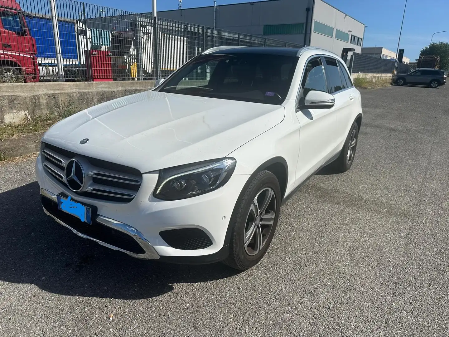 Mercedes-Benz GLC 220 GLC - X253 d Sport 4matic auto Bianco - 1