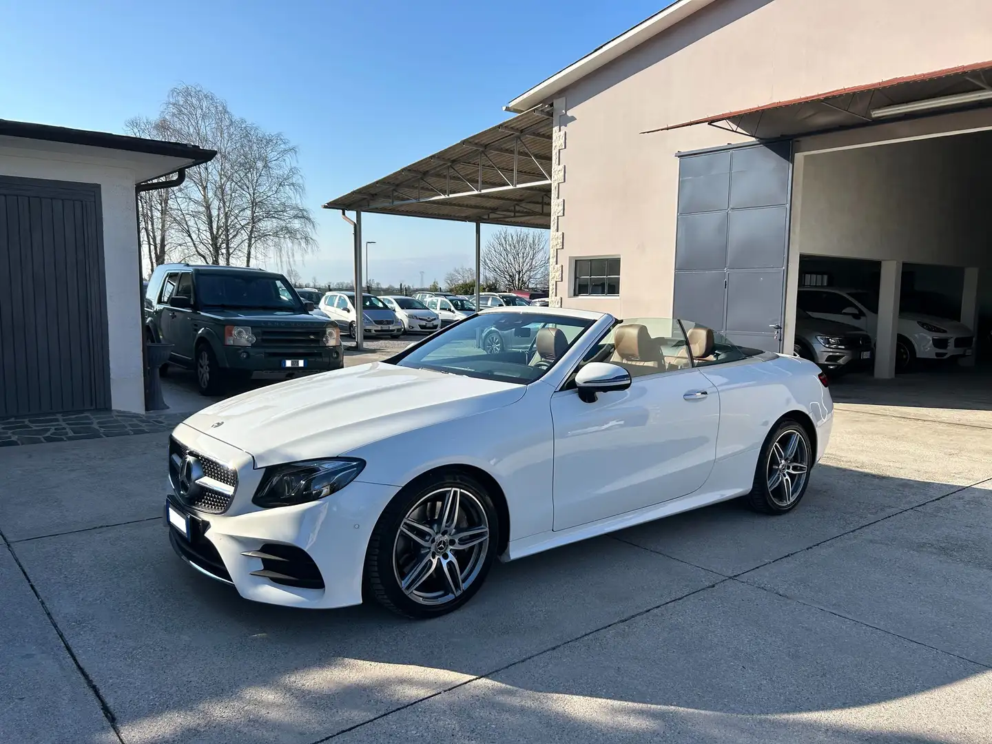 Mercedes-Benz E 350 d Cabrio Premium Plus AMG 4matic Full extra Opt. Blanc - 1