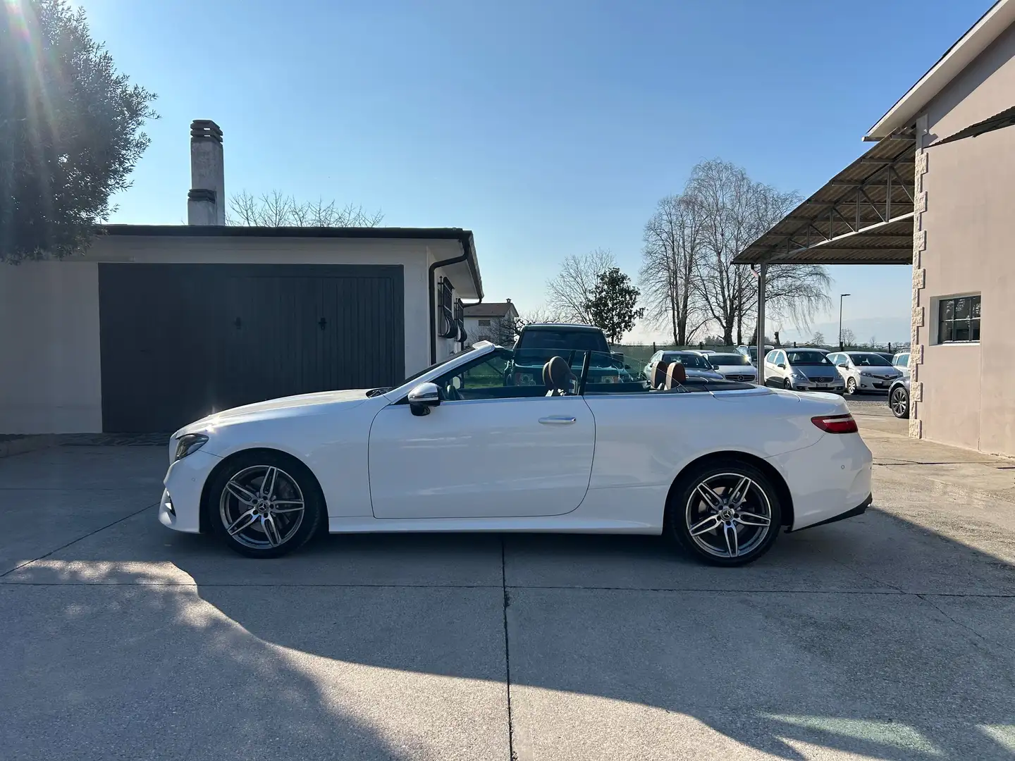 Mercedes-Benz E 350 d Cabrio Premium Plus AMG 4matic Full extra Opt. Blanc - 2