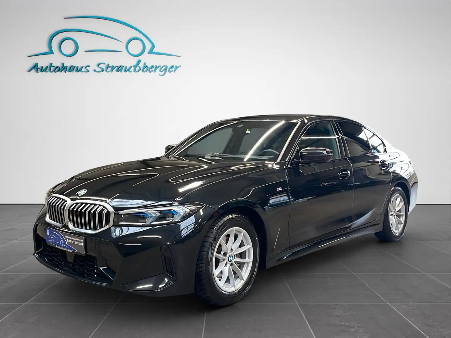 BMW 318 i M Sport ACC LED SHZ RFK HiFi HuD 3ZK KZU Zwart - 2