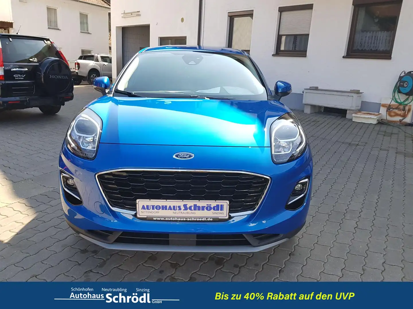 Ford Puma Titanium X 1.0 EcoBoost MHEV 155 PS-Navi-LED-PD... Blau - 2