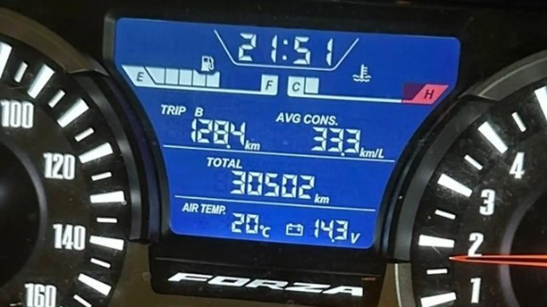 Honda Forza 125 125cc Azul - 2