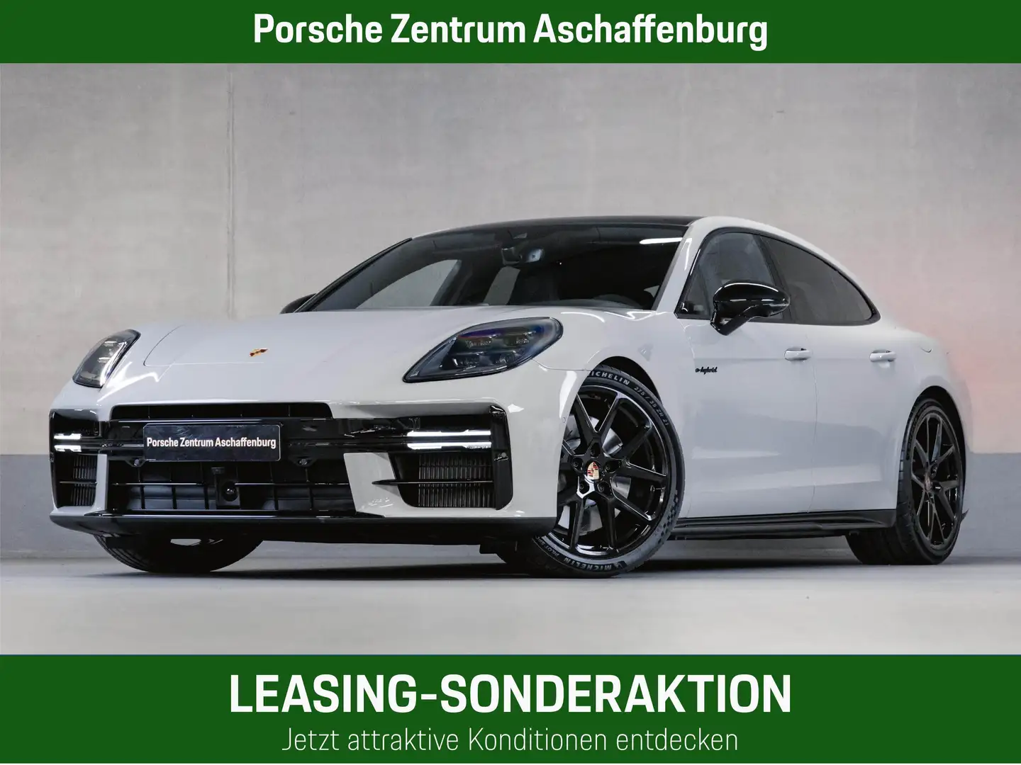 Porsche Panamera 4 E-Hybrid Leasing ab mtl. 1997,- € Gris - 1
