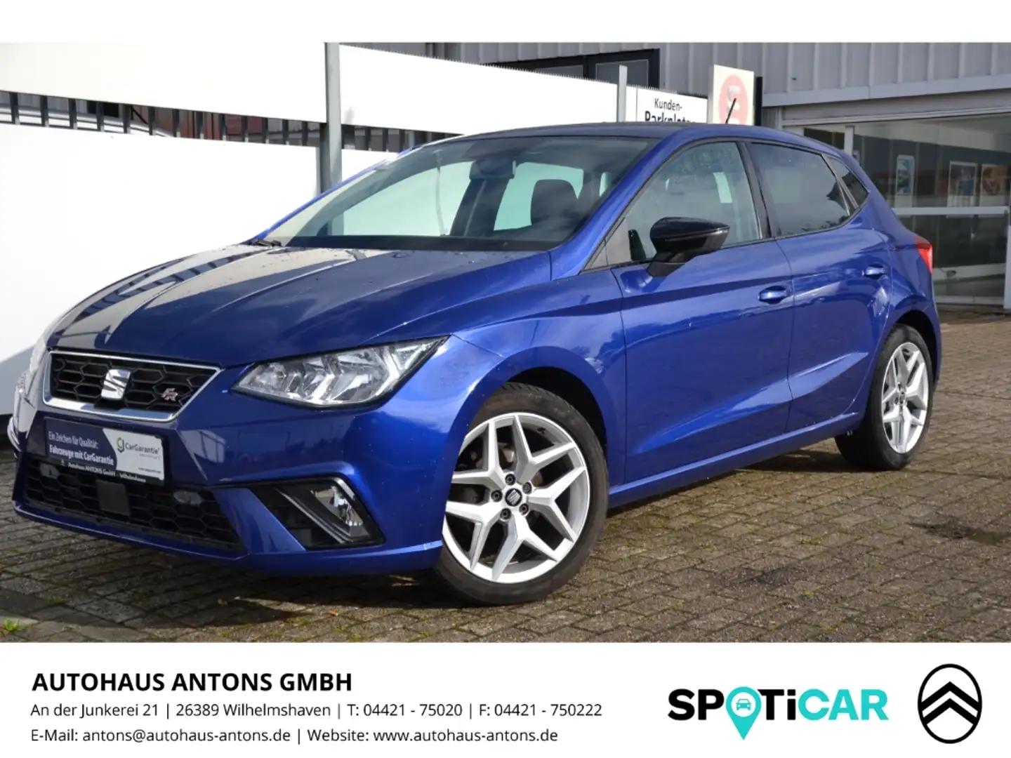 SEAT Ibiza FR 1.0 TSI Blau - 1