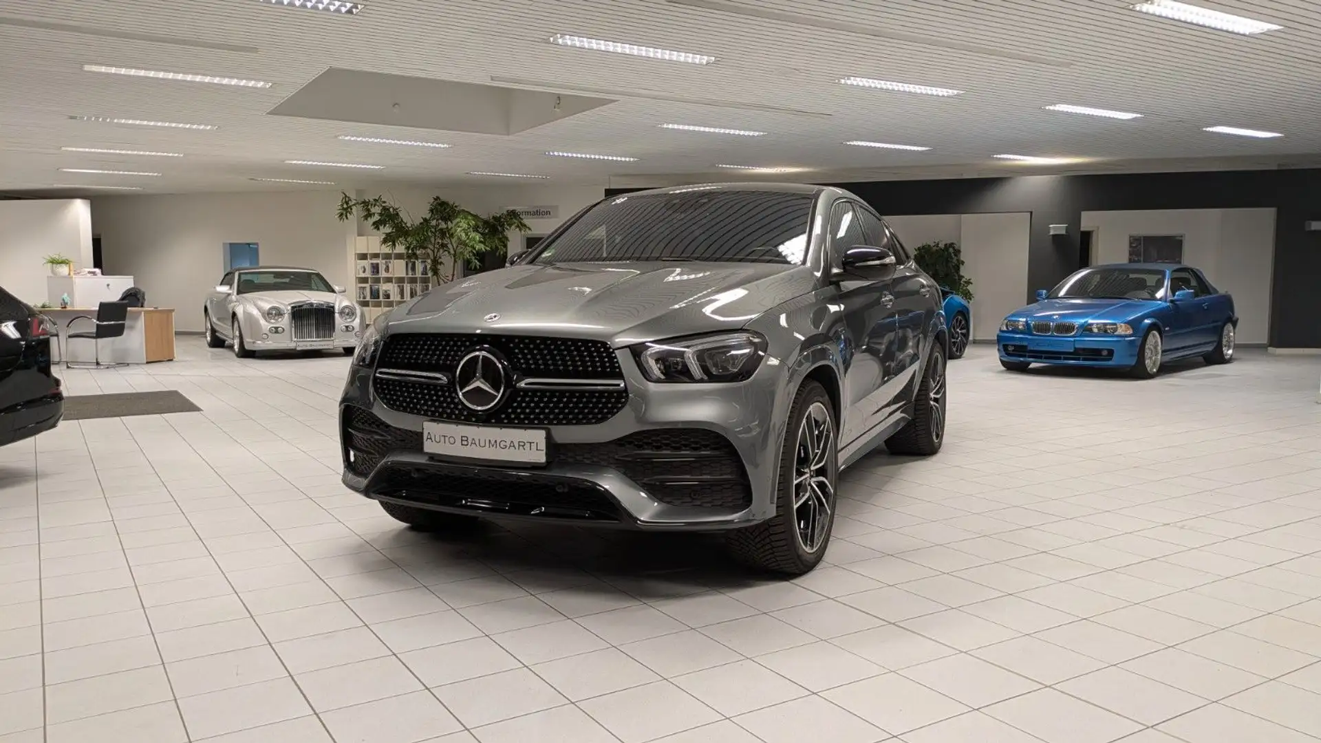 Mercedes-Benz GLE 350 de 4Matic Coupe AMG Line AHK/LED/Head-UP Grau - 1