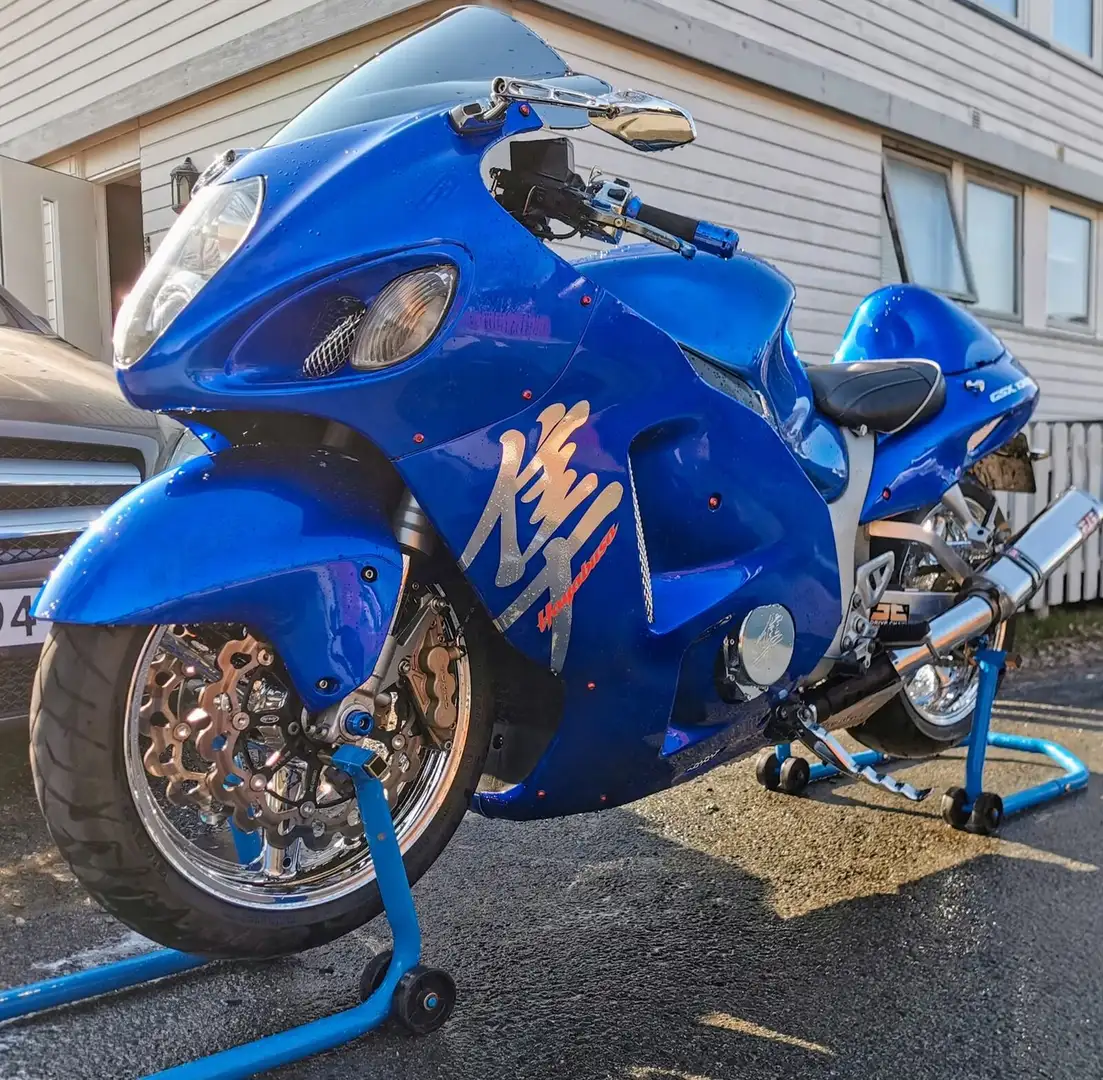 Suzuki Hayabusa GSX 1300R Kék - 2