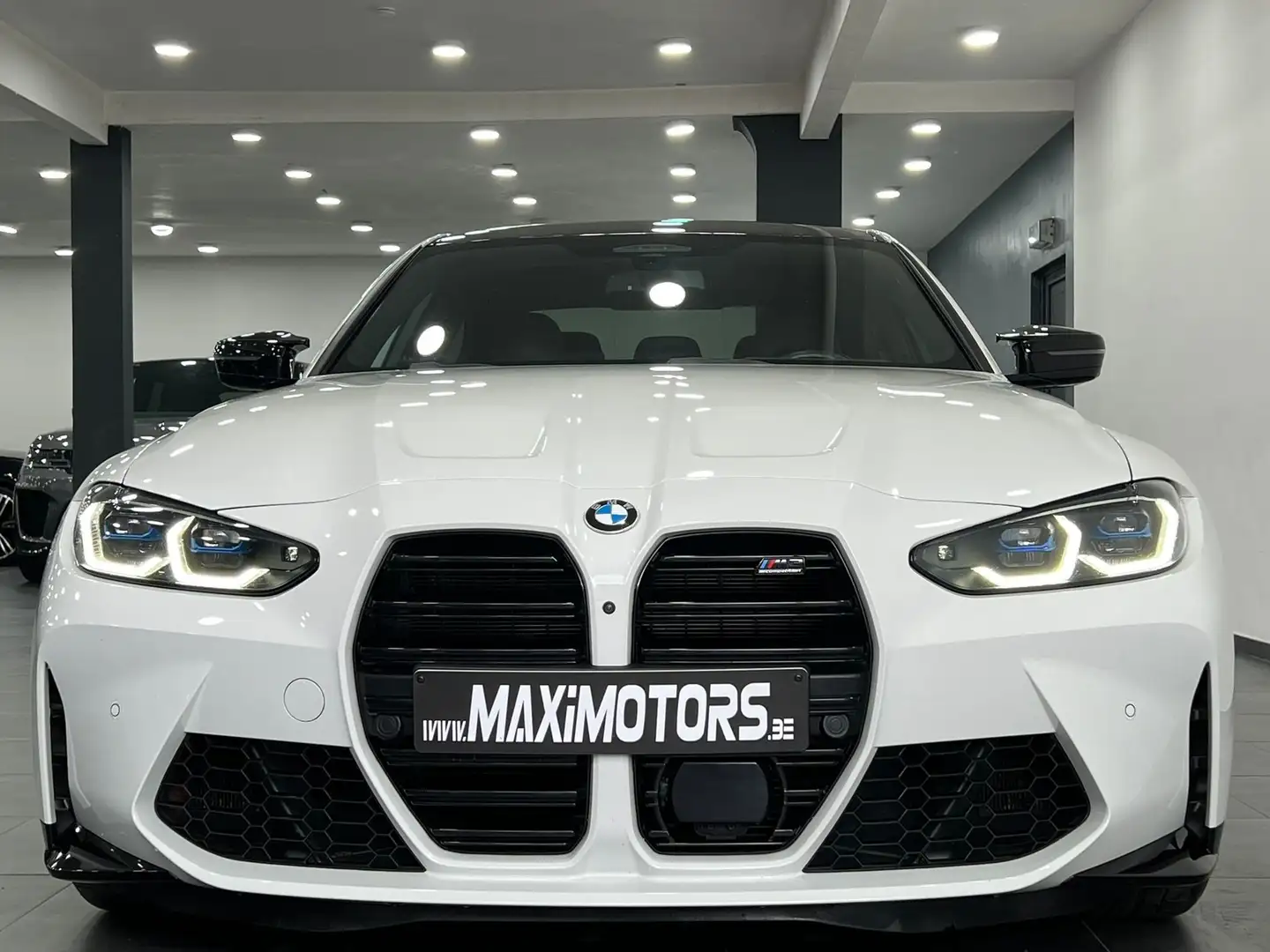 BMW M3 xDrive Competition Widescreen Carbone Laser 21%VAT Blanc - 2