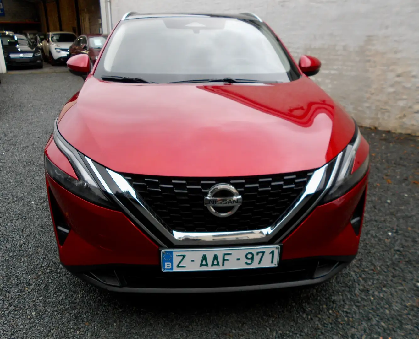 Nissan Qashqai 1.3 DIG-T MHEV Acenta  TVAC / BTW IN Rouge - 2