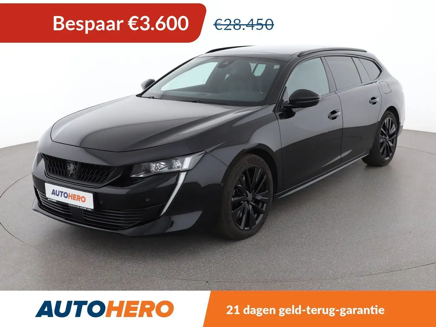 Peugeot 508 1.6 Hybrid GT Pack Zwart - 1