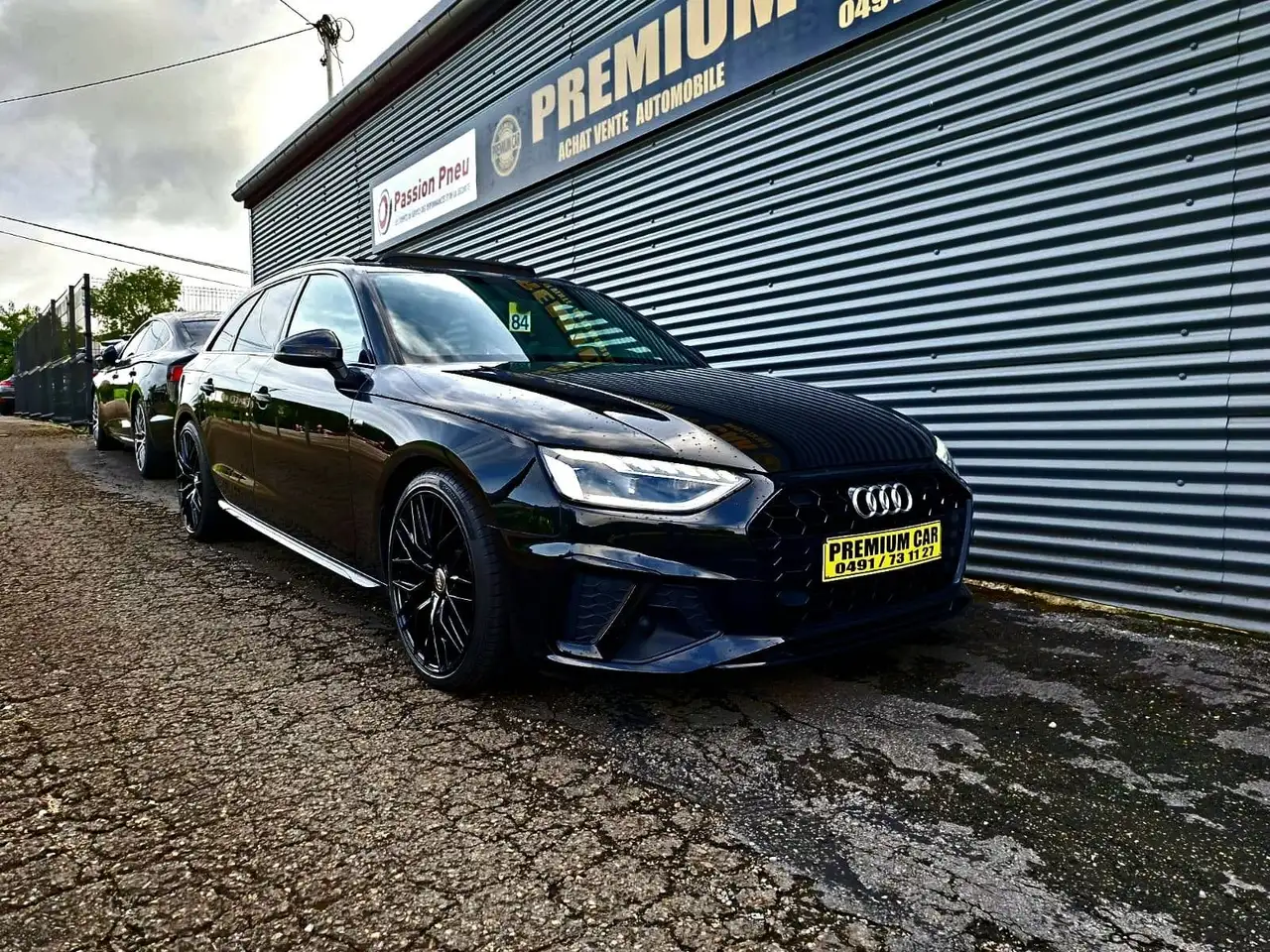 Audi A4 🔺A4*S*LINE*FULL BLACK*XENON*TOIR OUVRANT*CARPASS*CARPLAY🔺, миниатюра 3