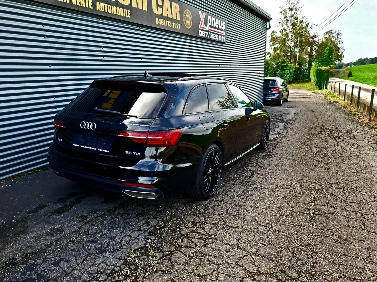 Audi A4 🔺A4*S*LINE*FULL BLACK*XENON*TOIR OUVRANT*CARPASS*CARPLAY🔺, миниатюра 9