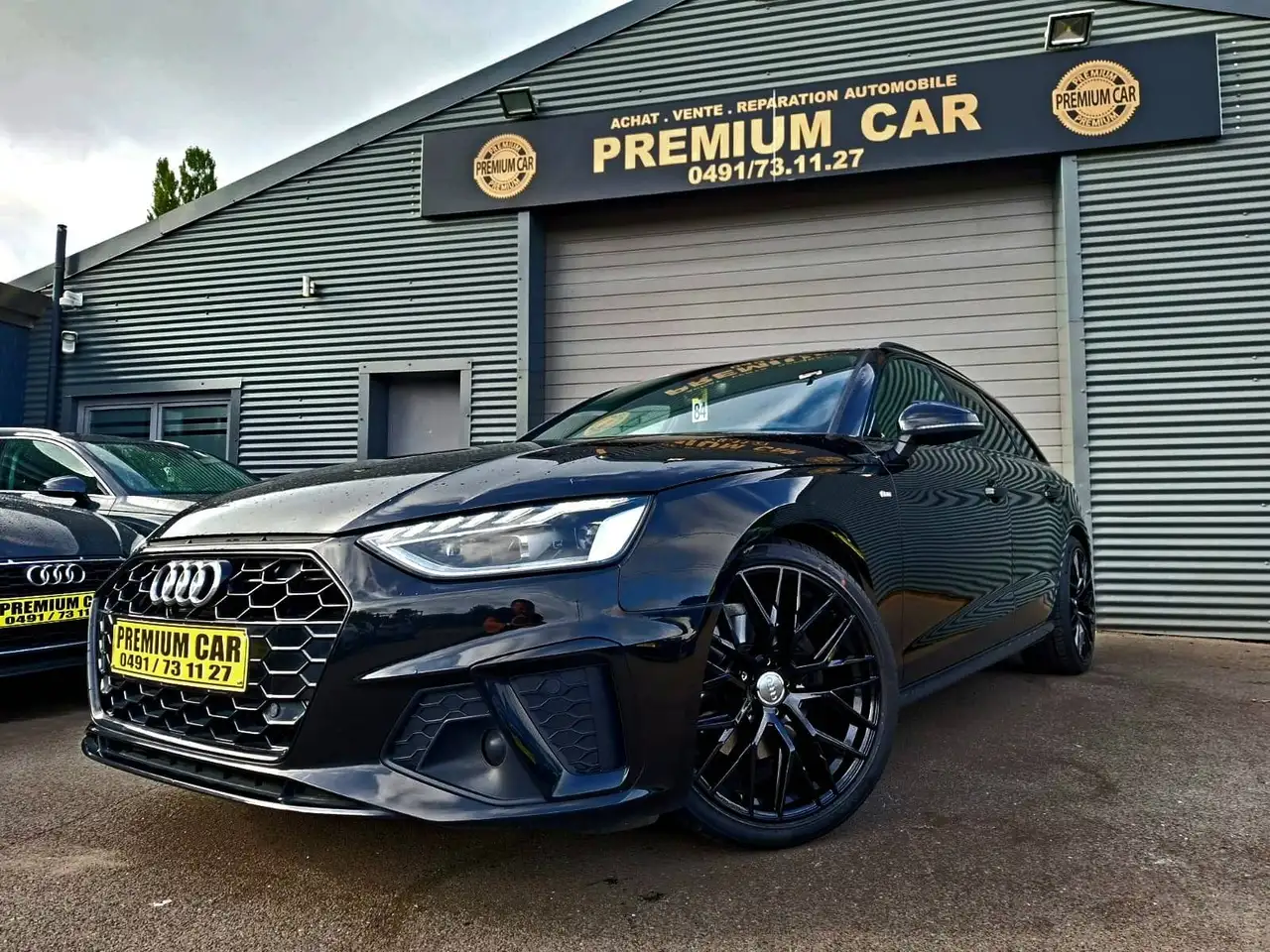 Audi A4 🔺A4*S*LINE*FULL BLACK*XENON*TOIR OUVRANT*CARPASS*CARPLAY🔺