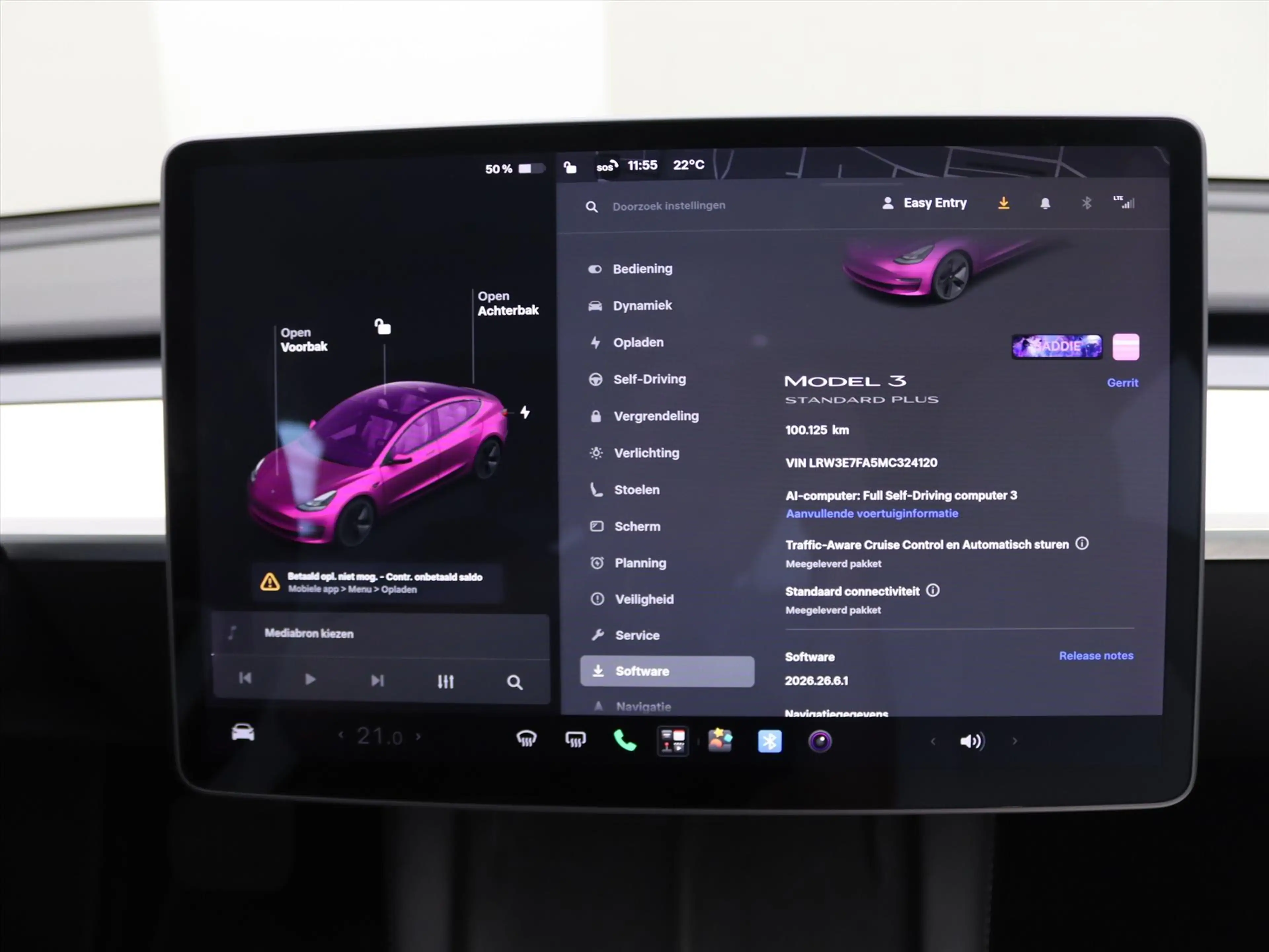 Tesla Model 3 Standard RWD Plus FACELIFT 92.1% SoH [ WIT LEDER+A — photo 32