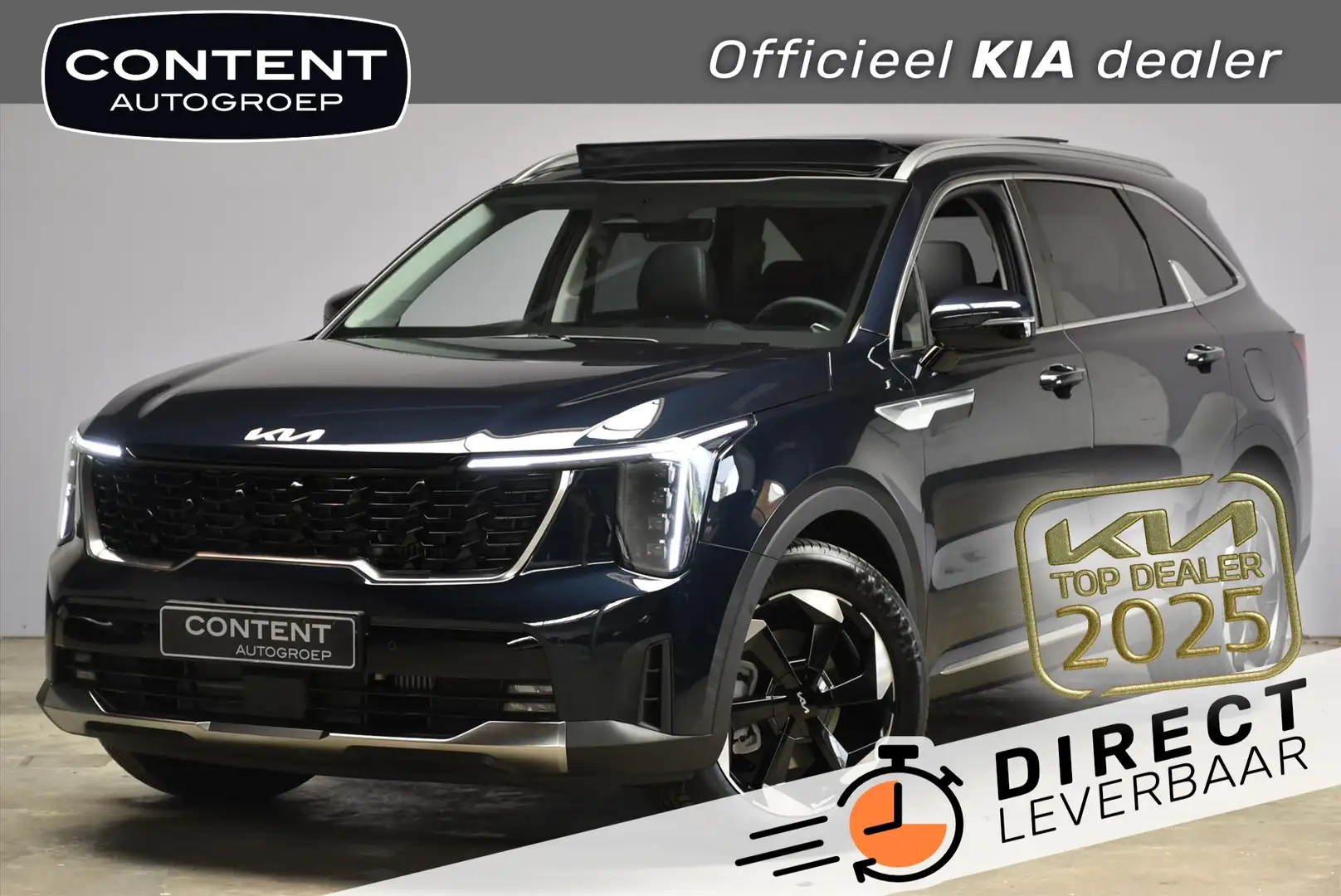 Kia Sorento 1.6 T-GDi 253pk PHEV AWD DynamicPlusLine STAAT IN plava - 1