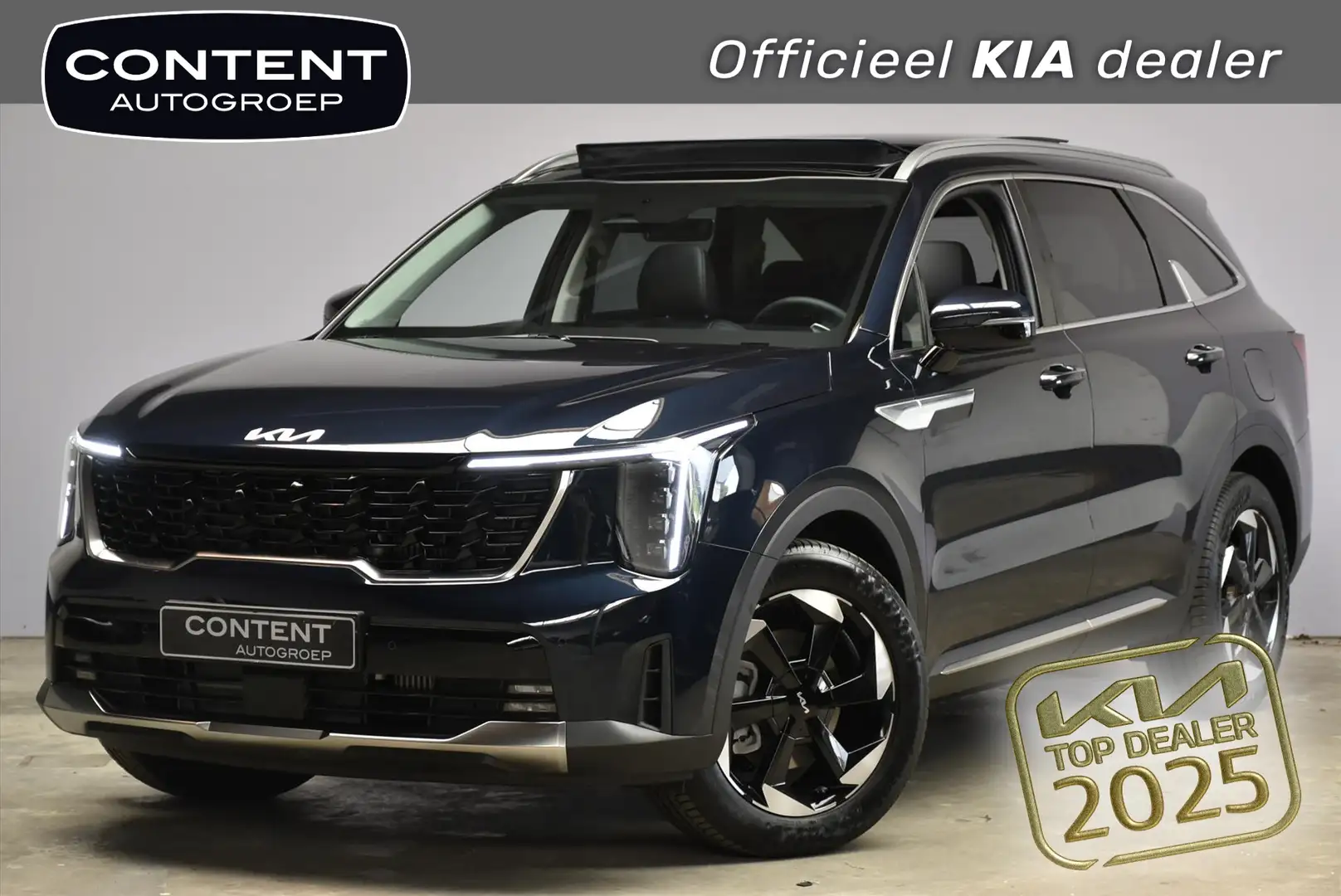Kia Sorento 1.6 T-GDi 253pk PHEV AWD DynamicPlusLine STAAT IN Modrá - 1