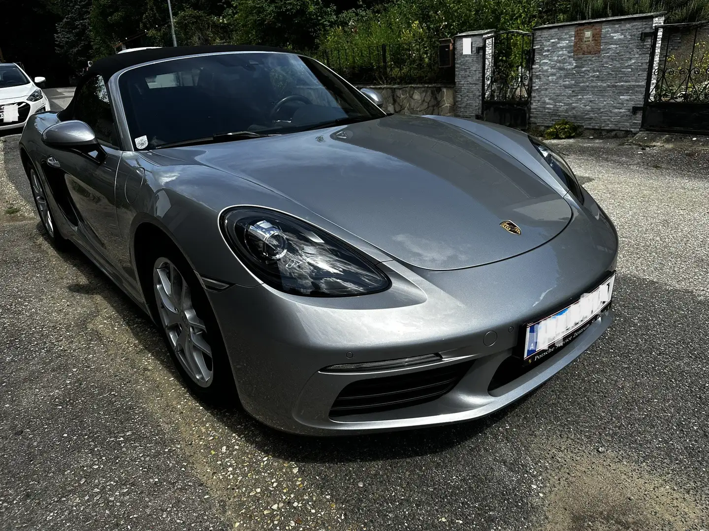 Porsche 718 718 Boxster GT-silber metallic Silber - 1