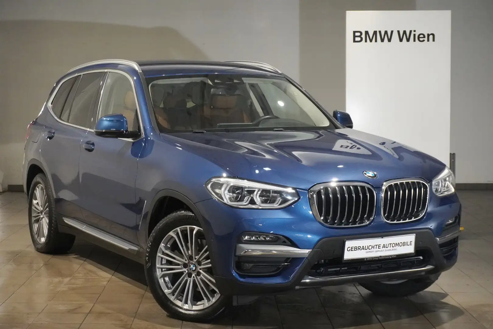 BMW X3 xDrive20d Blau - 1