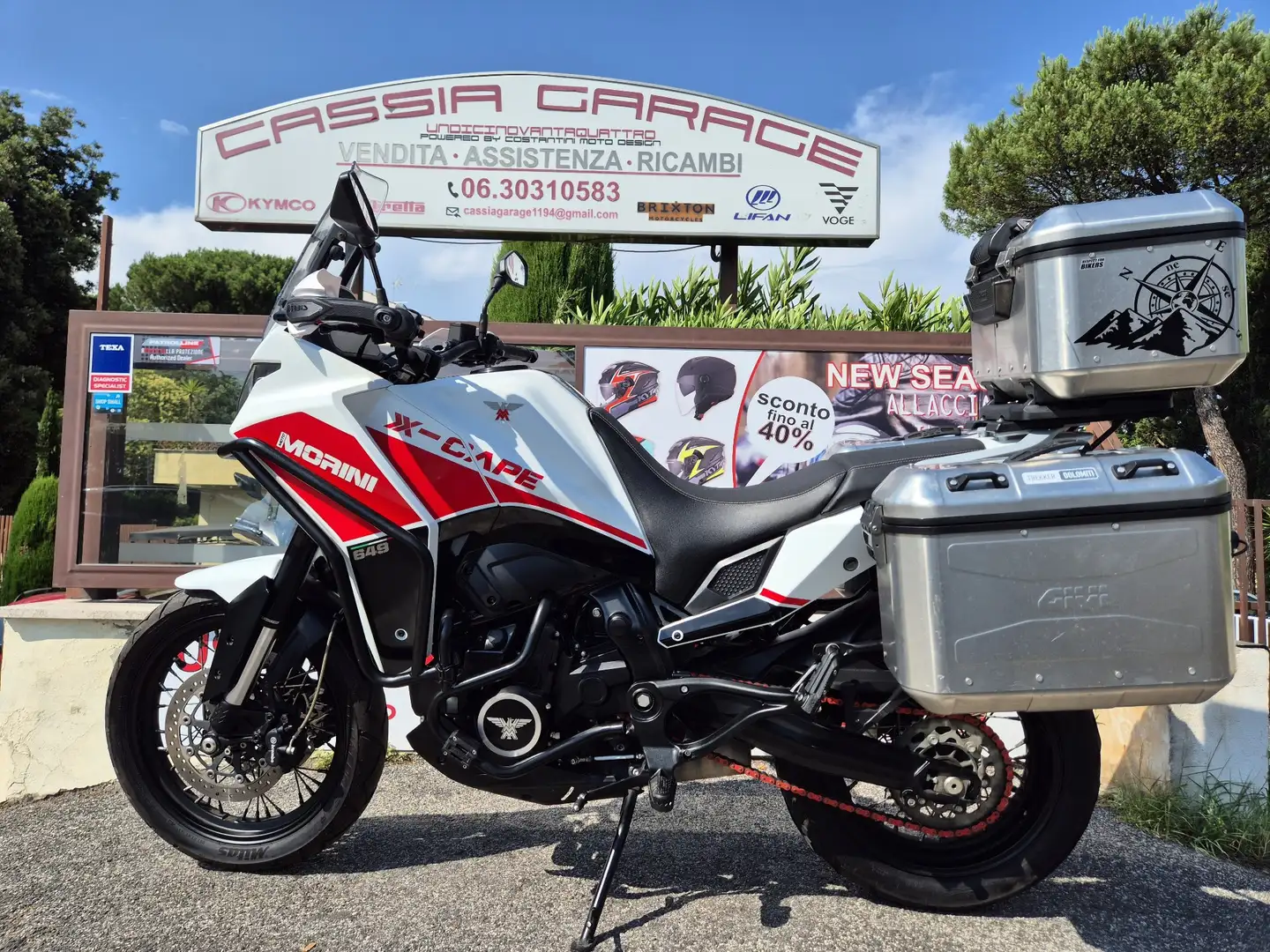 Moto Morini X-Cape 650 Wit - 2
