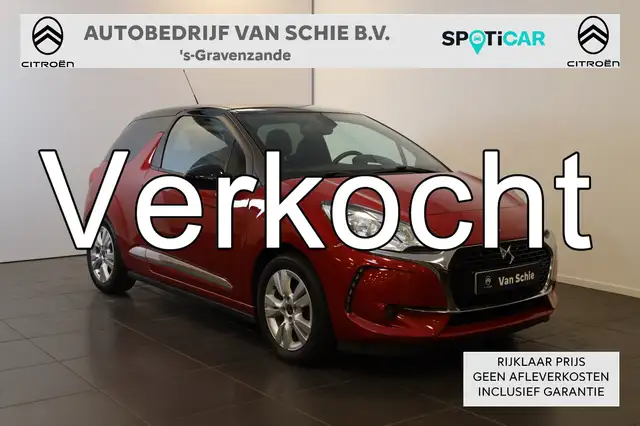 Citroen DS3 PT 110 So Chic Navi | Trekhaak| Sportstoelen | LM