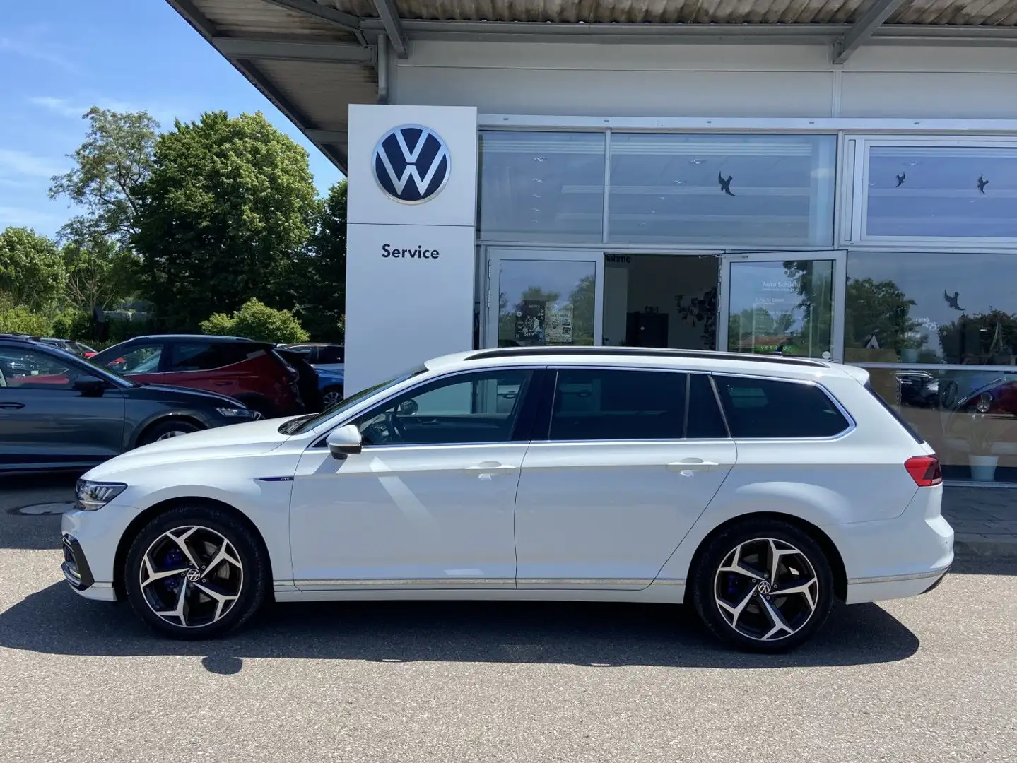 Volkswagen Passat Variant GTE 1.4 TSI DSG 18"+NAVI+STANDHEI Weiß - 2