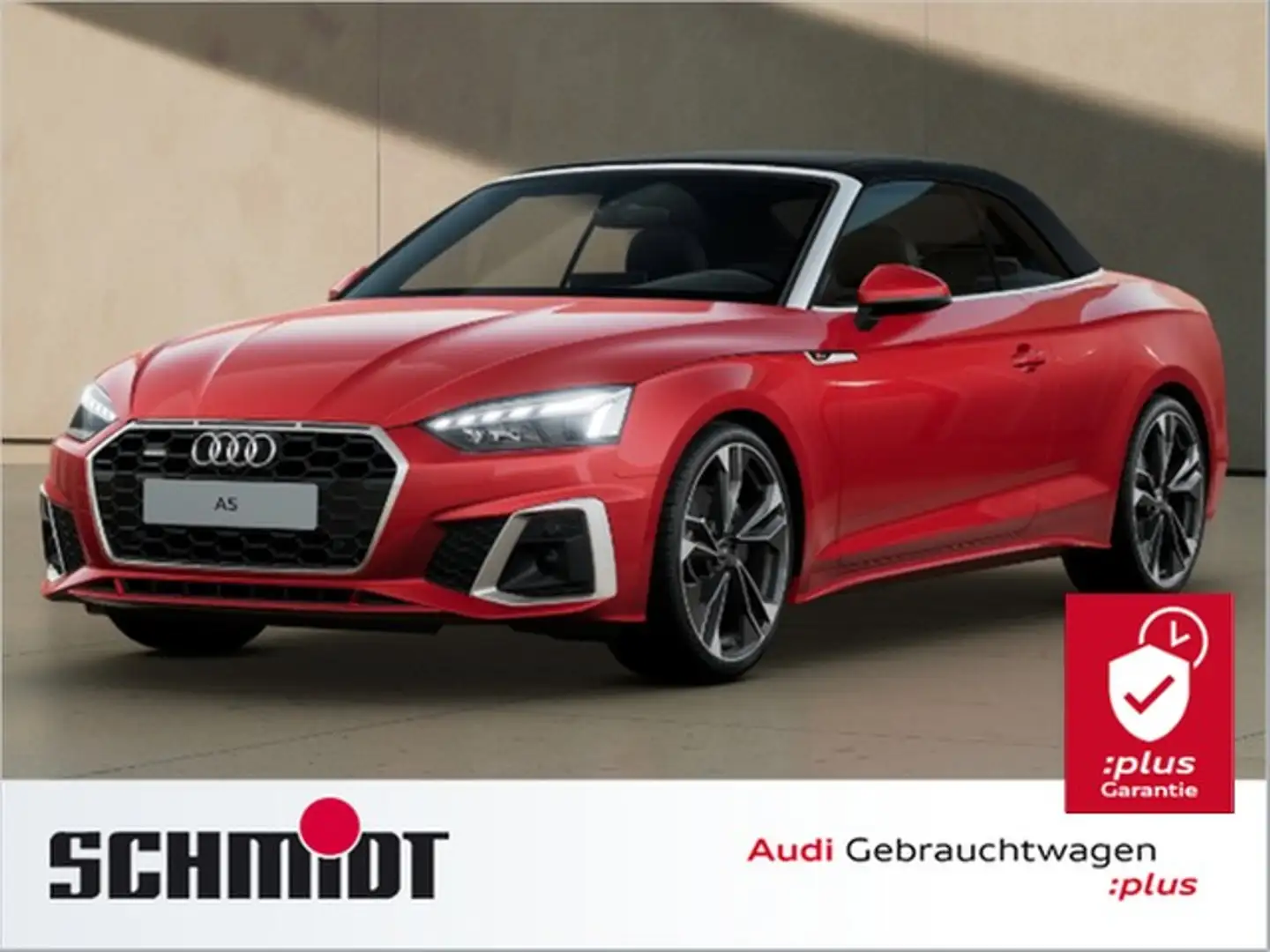 Audi A5 Cabrio 40 TDI quattro S line LM20 Matrix LED Na... Rojo - 1
