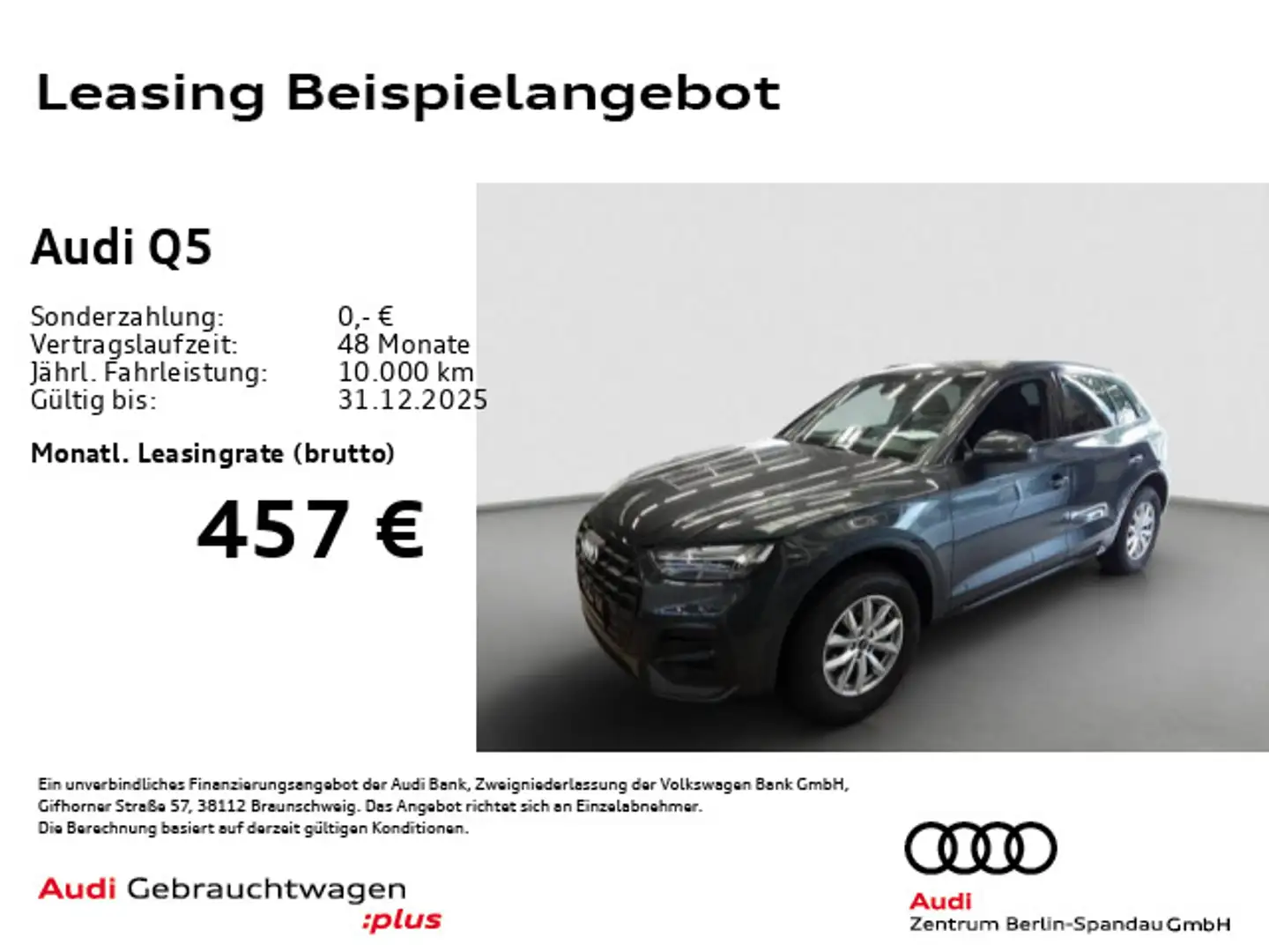 Audi Q5 40 TDI qu. S line int. S tronic *StdHz*B&O* Grau - 1