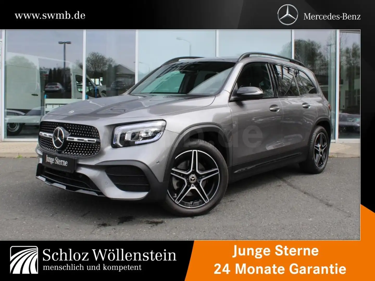 Mercedes-Benz GLB 220 d 4M AMG/Night/LED/Fahrass/Business/Sound Grijs - 1