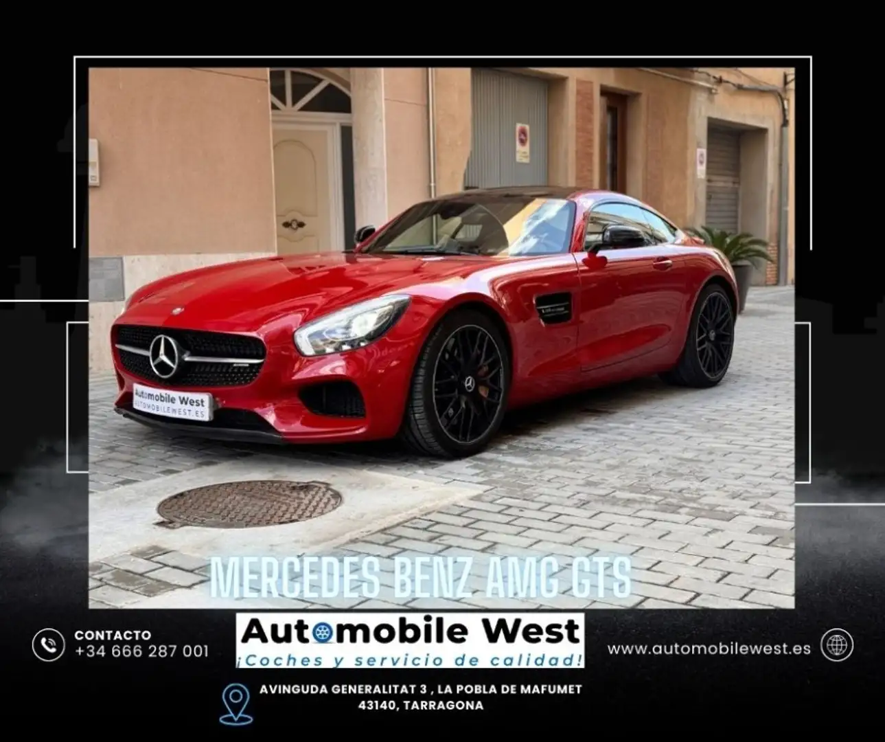 Mercedes-Benz AMG GT Coupé S 510 Rouge - 1