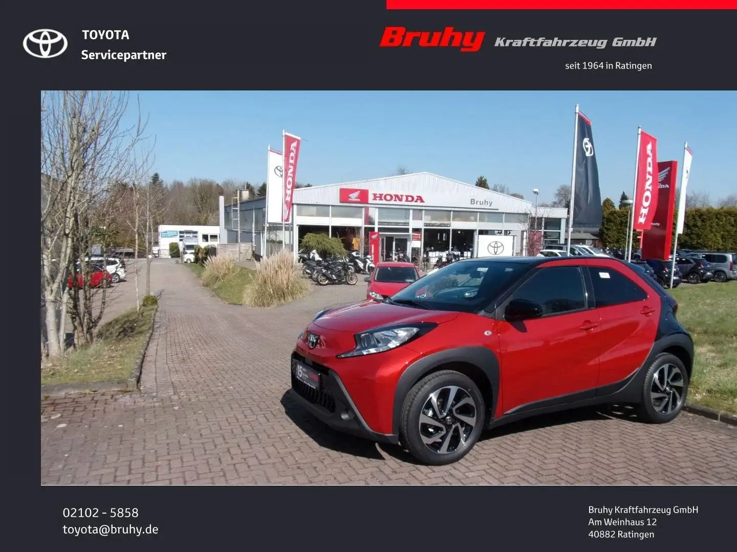 Toyota Aygo X Teamplayer  Kamera Sitzheizung Rot - 1