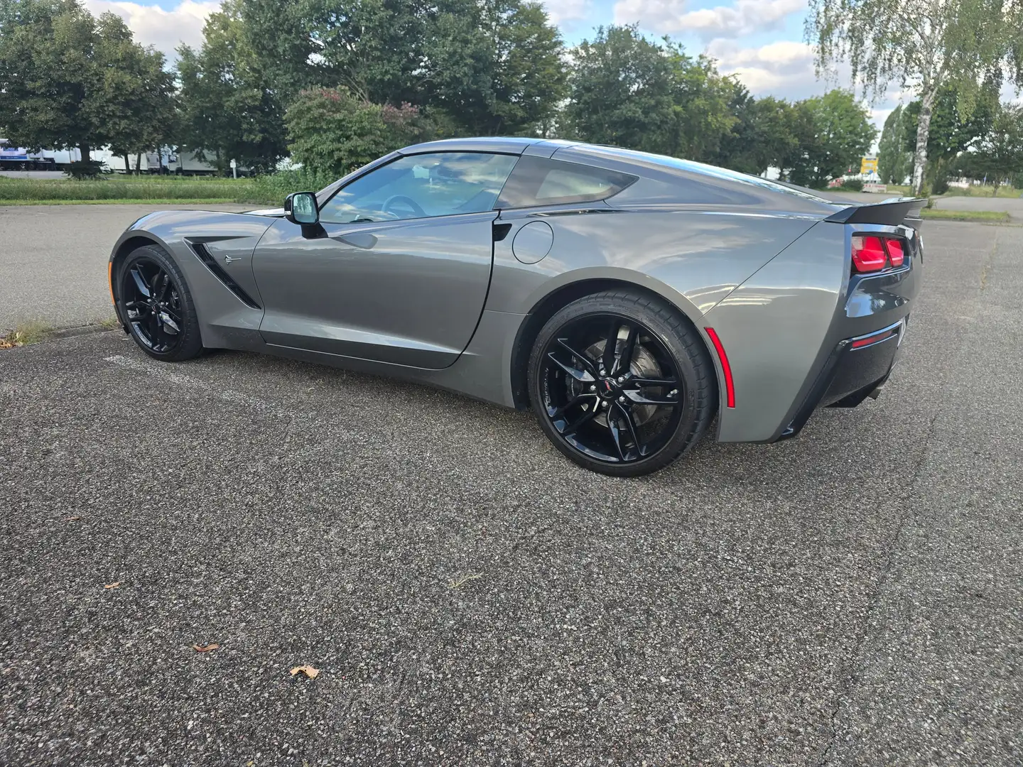 Corvette C7 EU Mod.,Unfallfrei, Sheft, 3LT Grau - 2