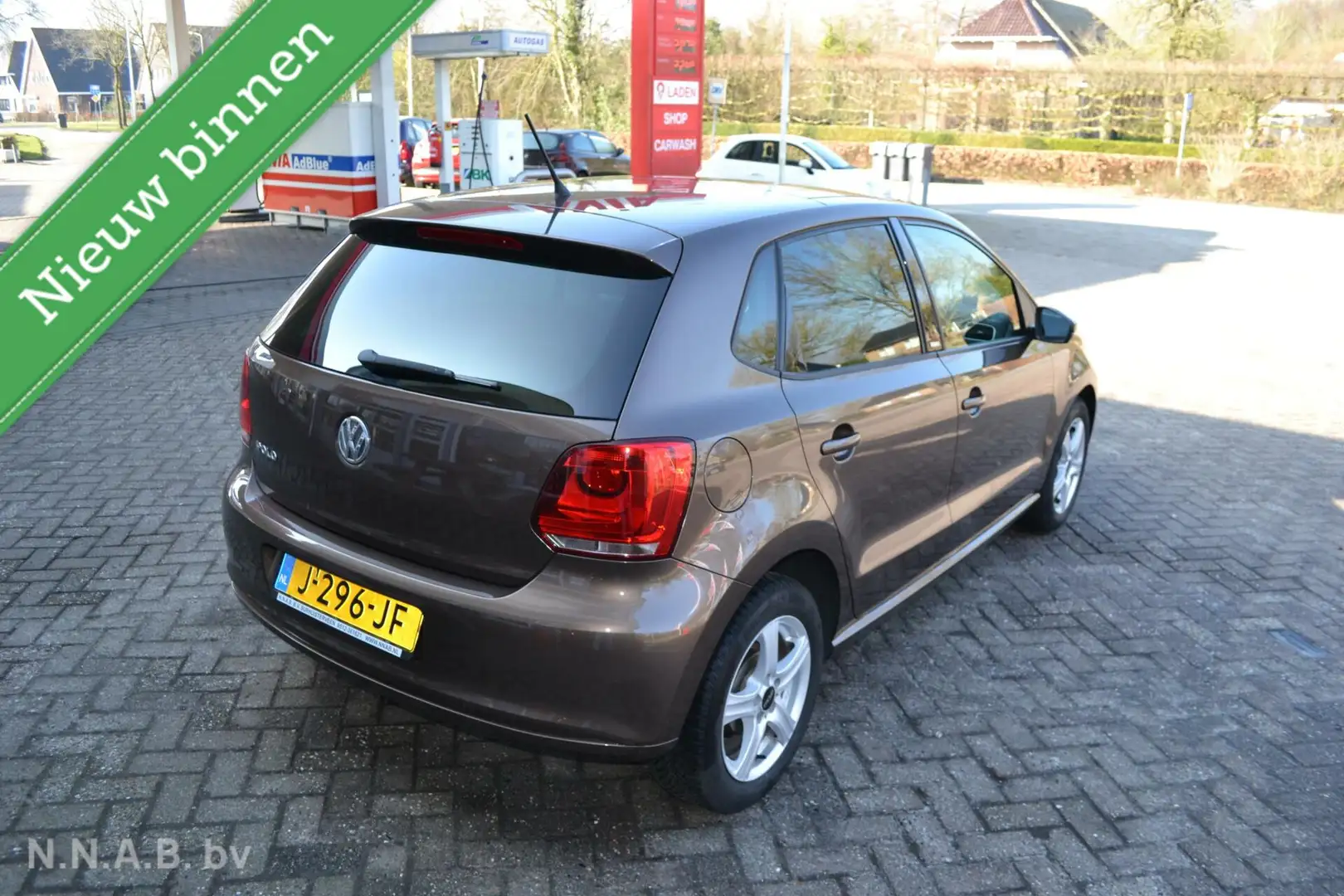 Volkswagen Polo , Style, Airco, Cruise control, Opendak. Braun - 2