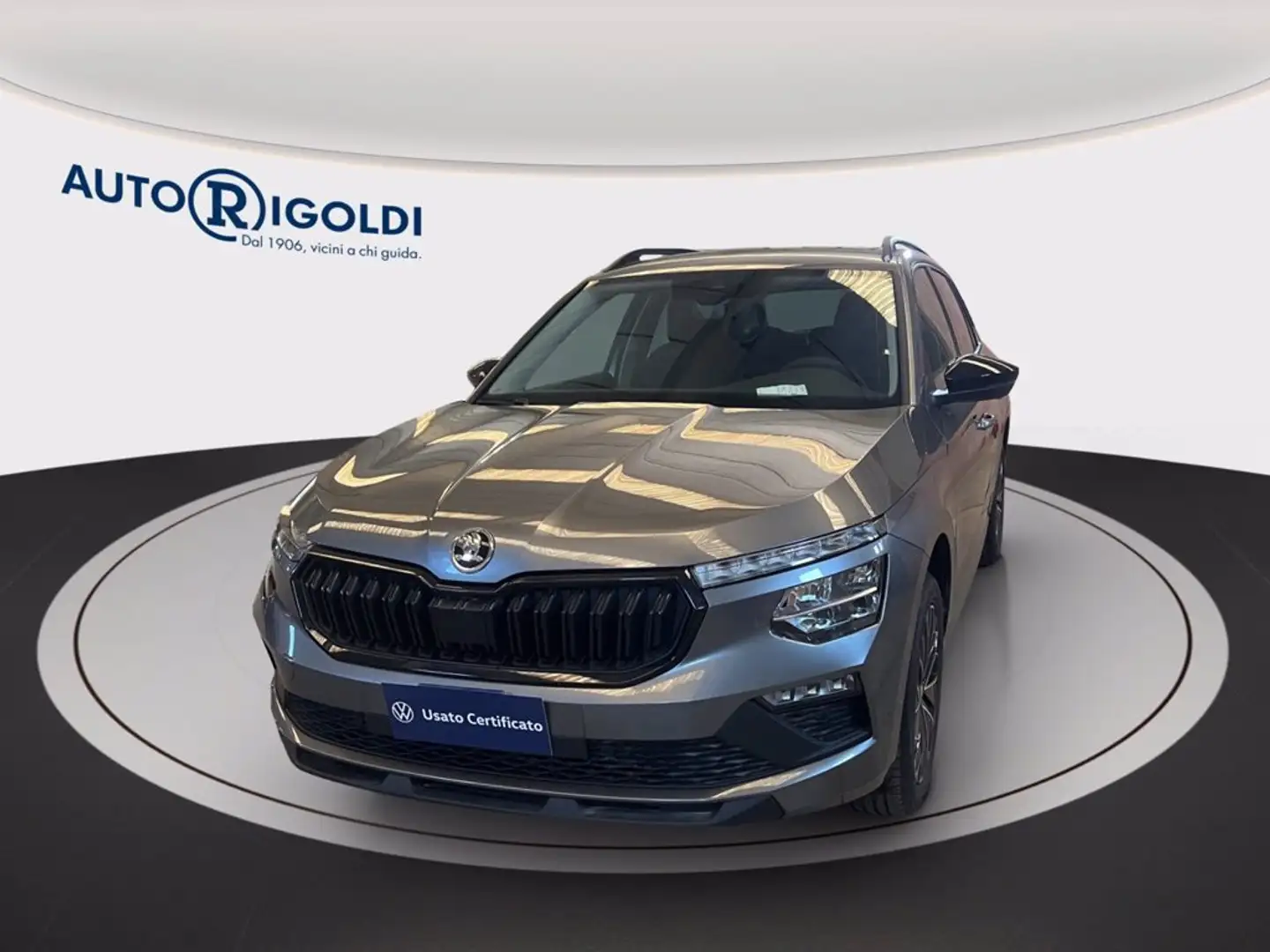 Skoda Kamiq 1.0 tsi black dots 95cv Сірий - 1