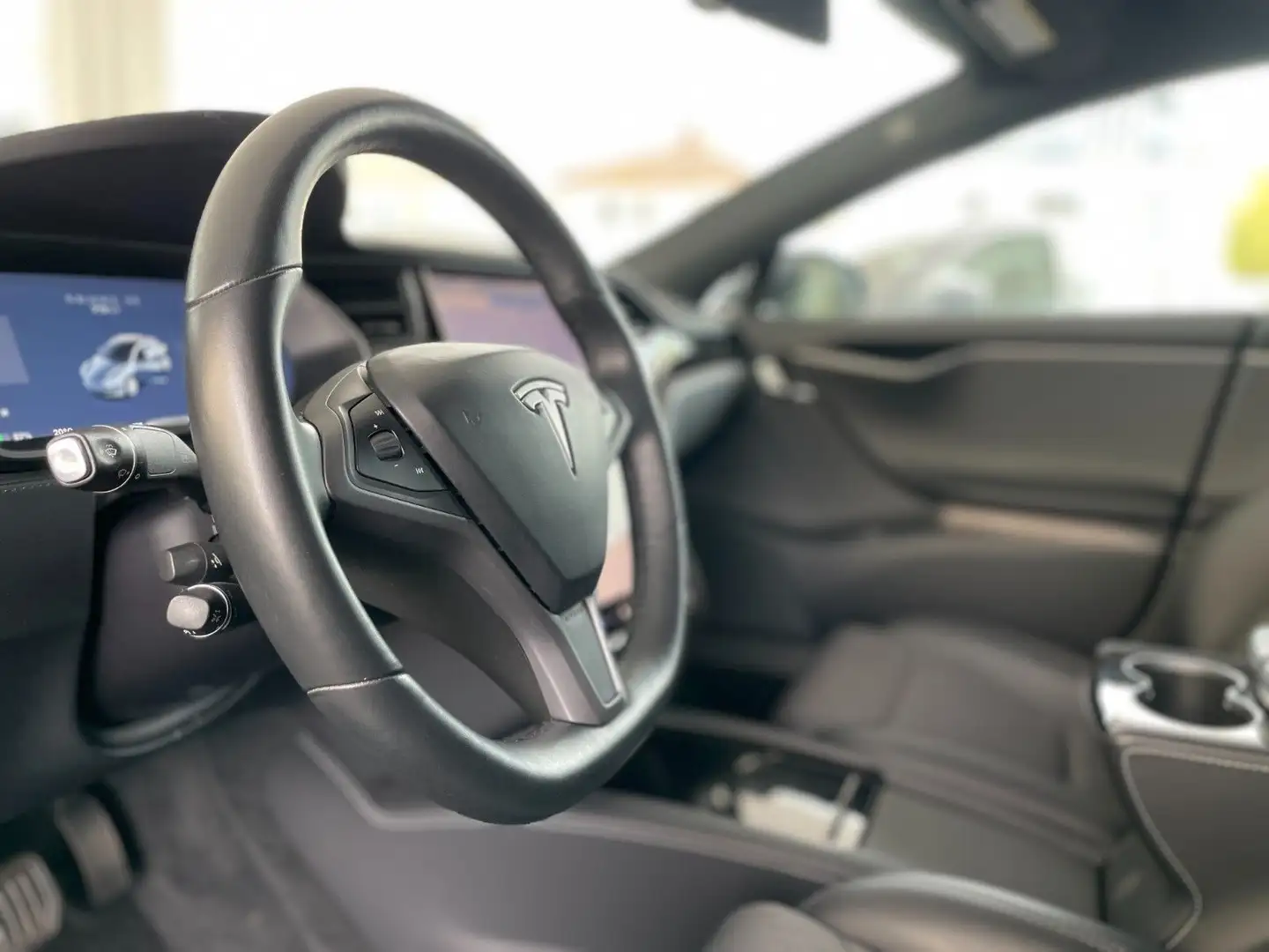Tesla Model S 75D/NEU HV Batterie/KostenlosLaden10tkm Grijs - 1