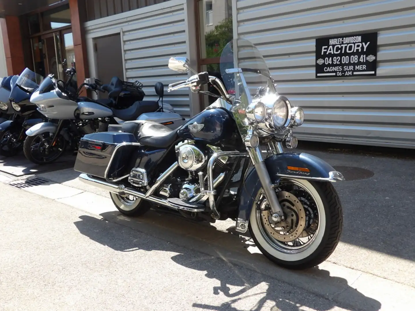 Harley-Davidson Road King Kék - 2