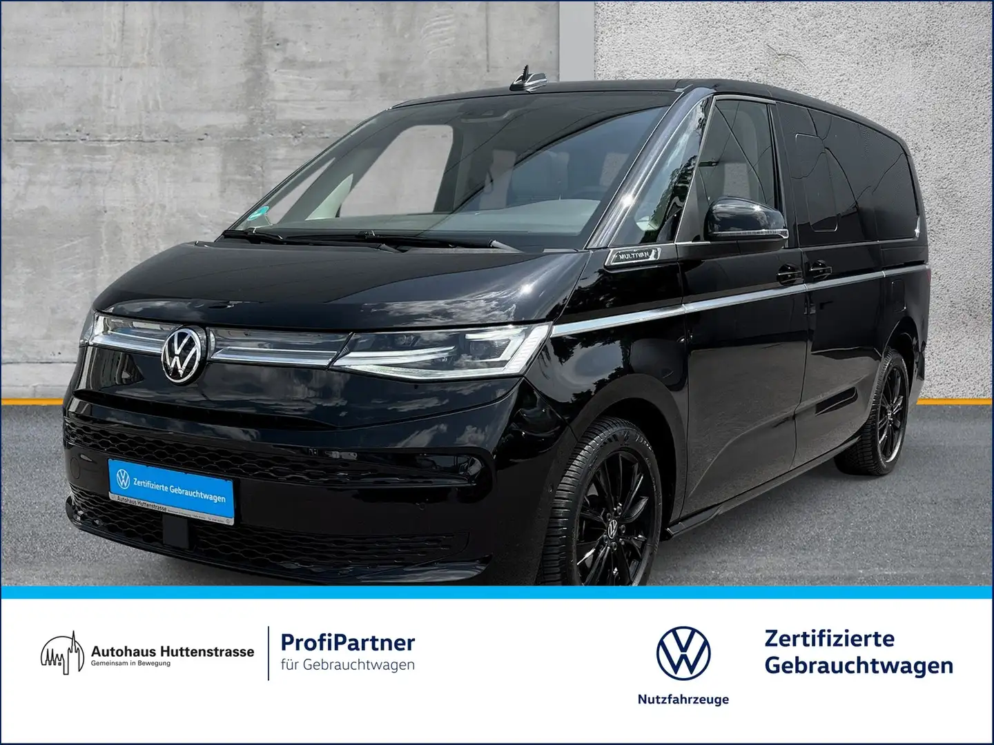 Volkswagen T7 Multivan 2.0 TSI DSG HARMAN STANDHZG PANO AHK Nero - 1
