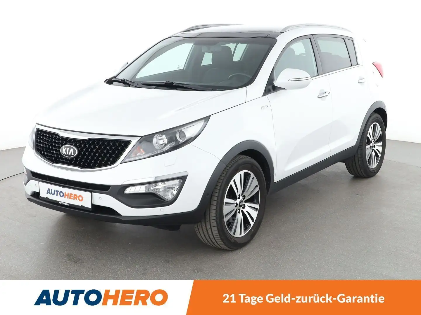 Kia Sportage 2.0 CRDi Platinum Edition 4WD Aut.*XENON*NAVI* Weiß - 1