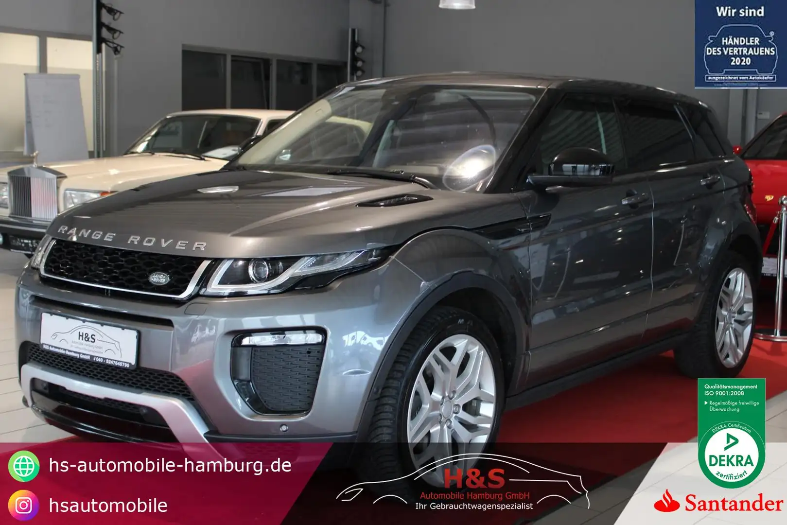 Land Rover Range Rover Evoque HSE Dynamic Серый - 1