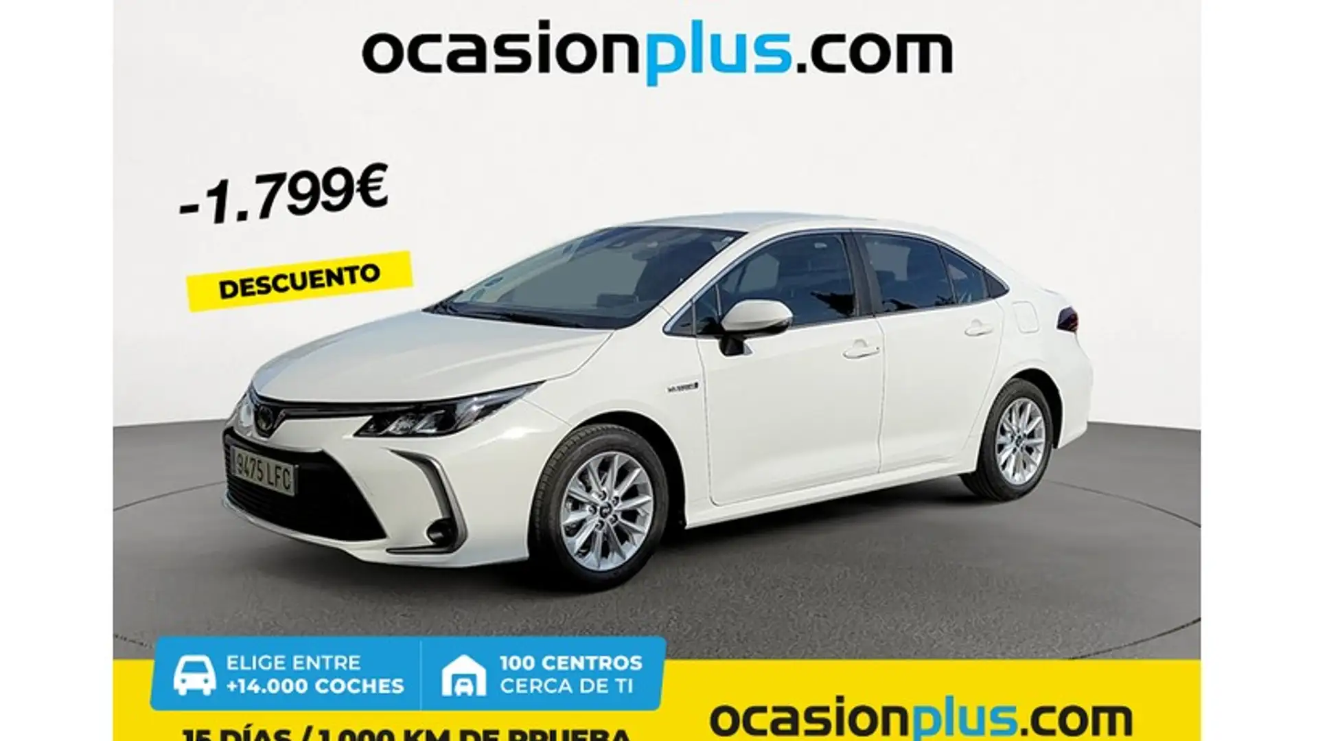 Toyota Corolla Sedán 125H Business Plus Fehér - 1