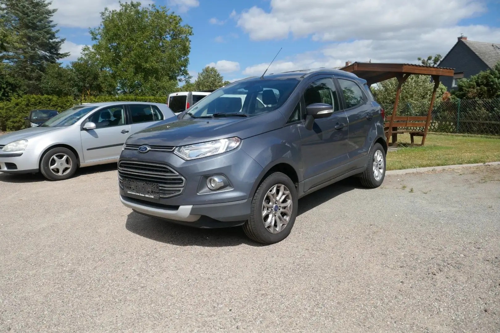 Ford EcoSport 1,0 EcoBoost Titanium KLIMA PDC Gris - 1