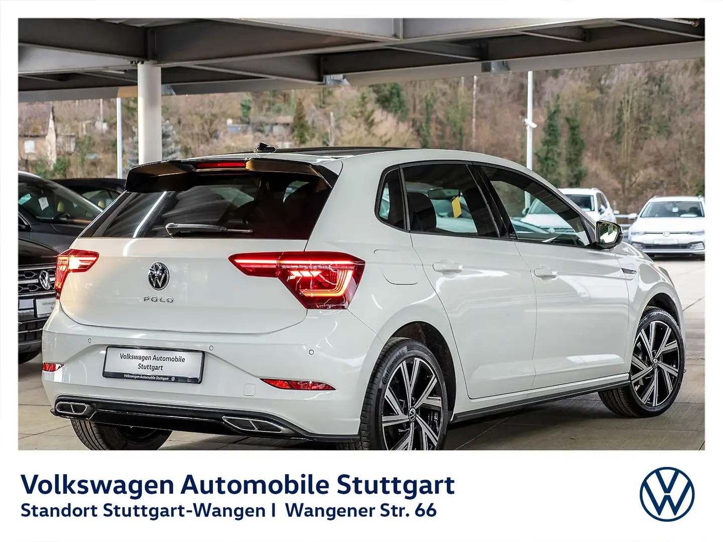 Volkswagen Polo R-Line 1.0 TSI Navi Kamera LED SHZ Weiß - 2