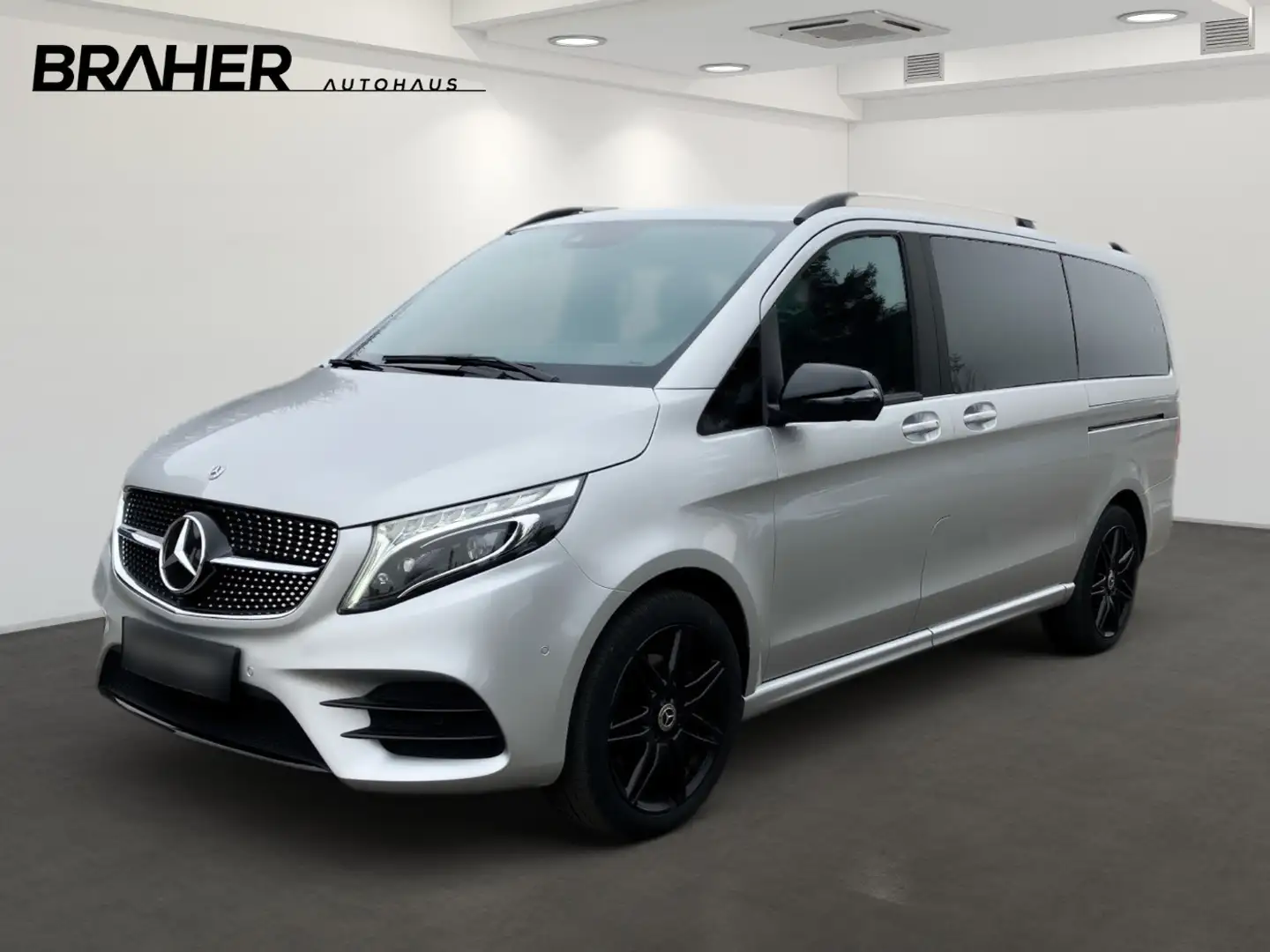 Mercedes-Benz V 300 d AVANTGARDE 4MATIC lang Silber - 2