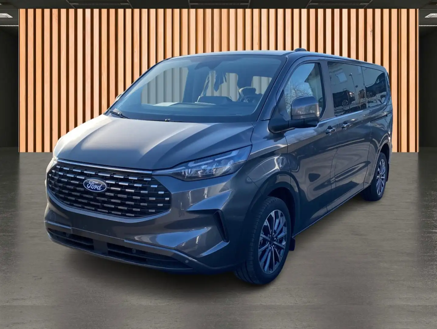 Ford Tourneo Custom 320 L2 Titanium X*Navi*360°Kamera Grijs - 2