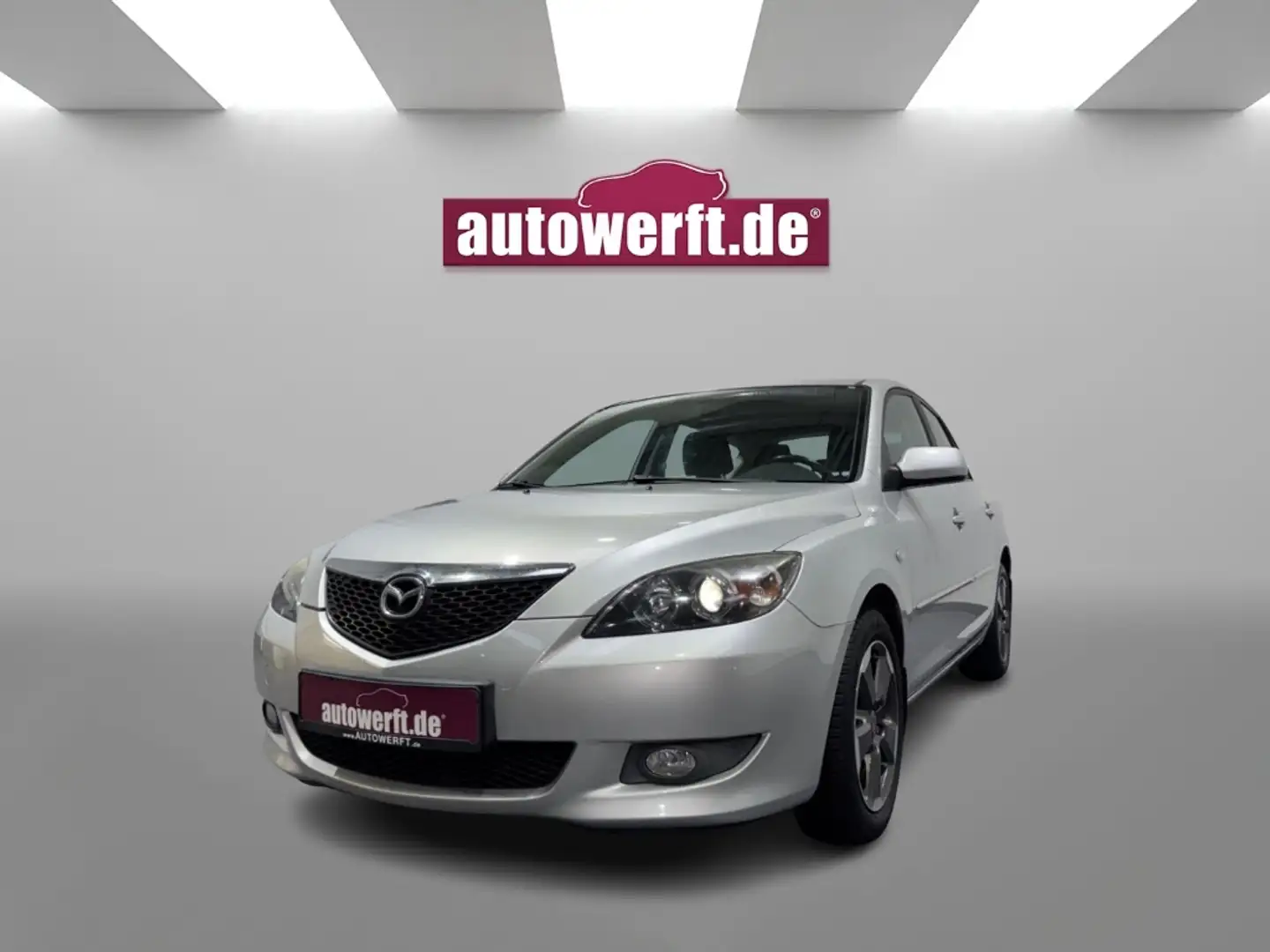 Mazda 3 1.6 AUTOMATIK KLIMA ALUFELGEN Silber - 1