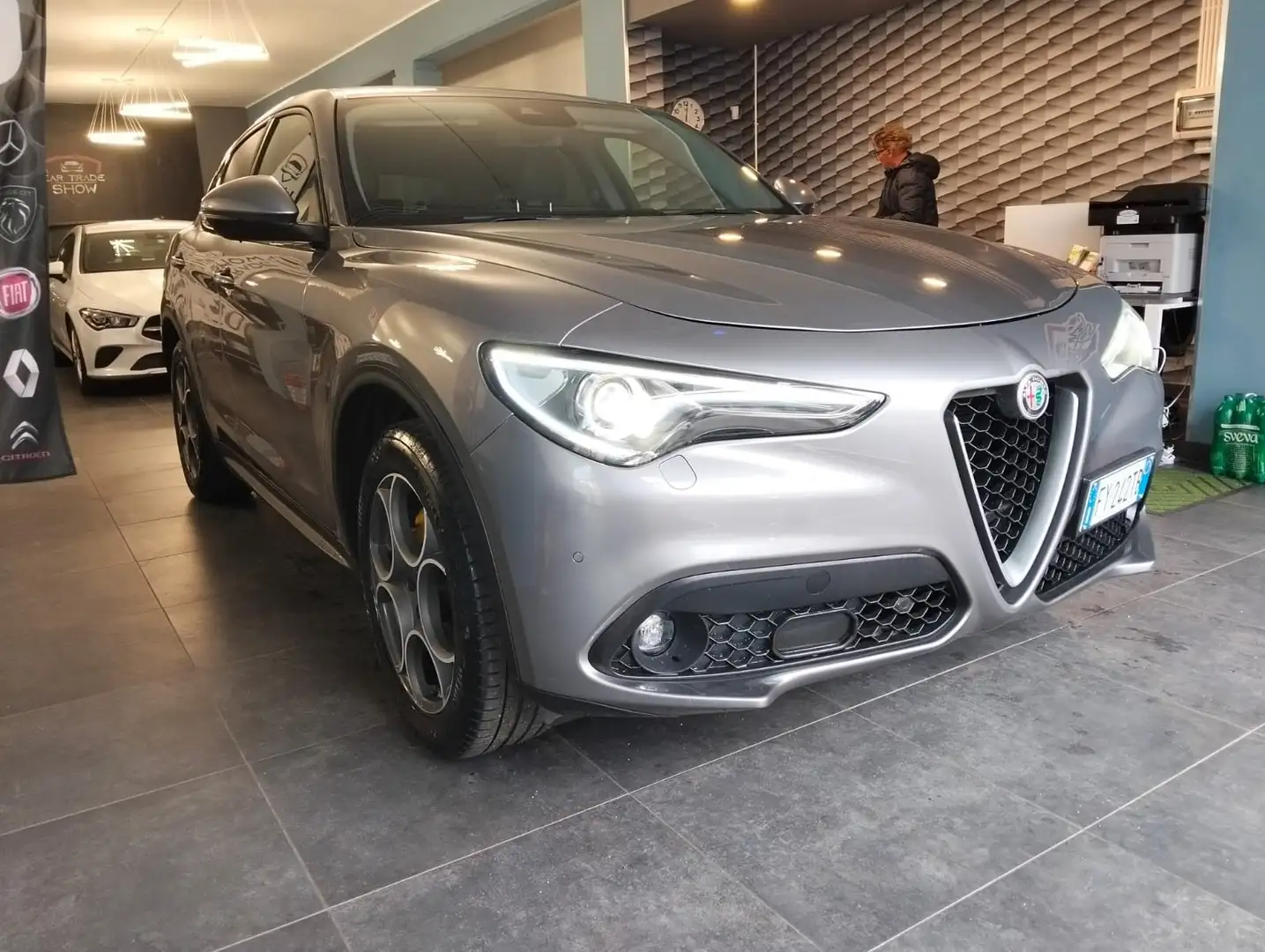 Alfa Romeo Stelvio 2.2 t Executive Q4 190cv auto my19 Grigio - 1