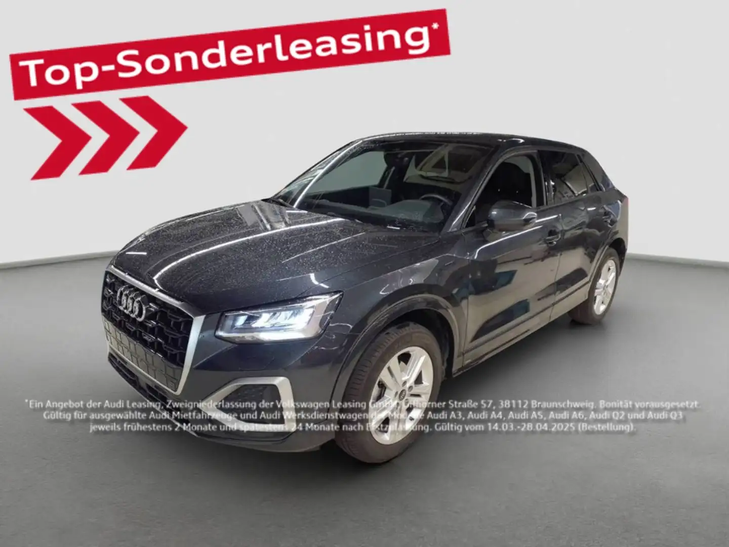 Audi Q2 30 TFSI ADVANCED PDC AHK NAVI KAMERA Grau - 1