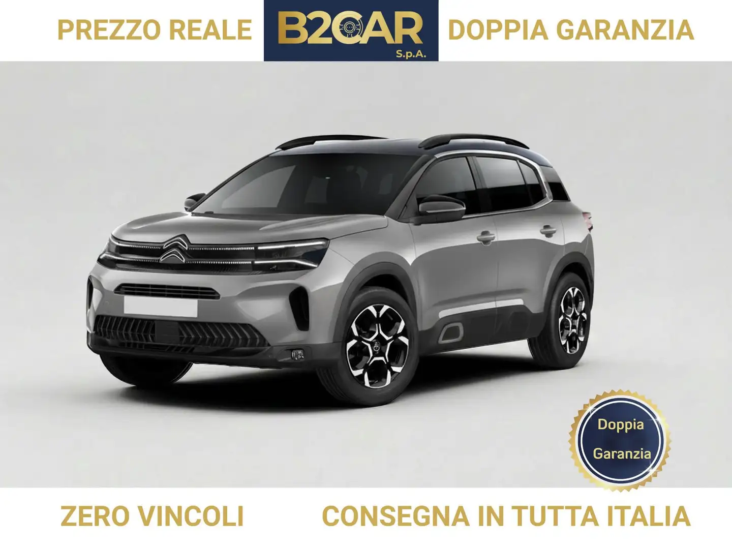 Citroen C5 Aircross C5 Aircross Hybrid 136 e-DCS6 Plus Grigio - 1