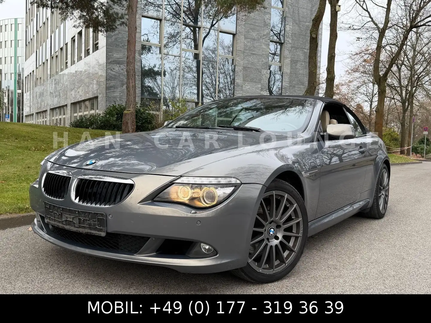 BMW 635 d Cabrio*XENON*NAVI*LEDER* Grau - 2