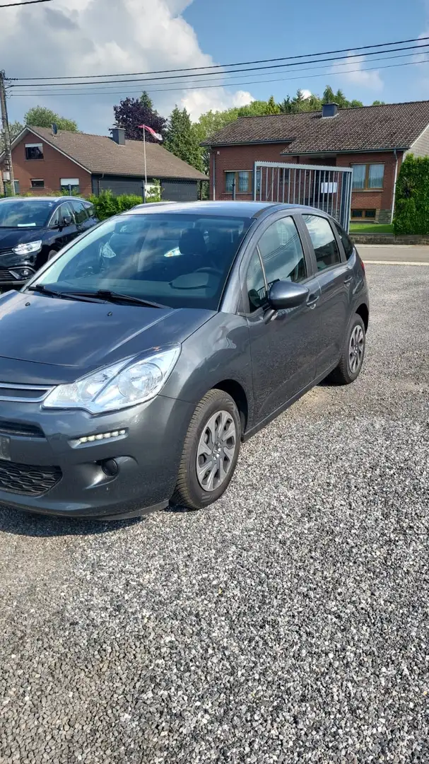 Citroen C3 1.6HDI*AIRCO*EURO6B*5PORTES*GARANTIE 12MOIS* Gris - 1