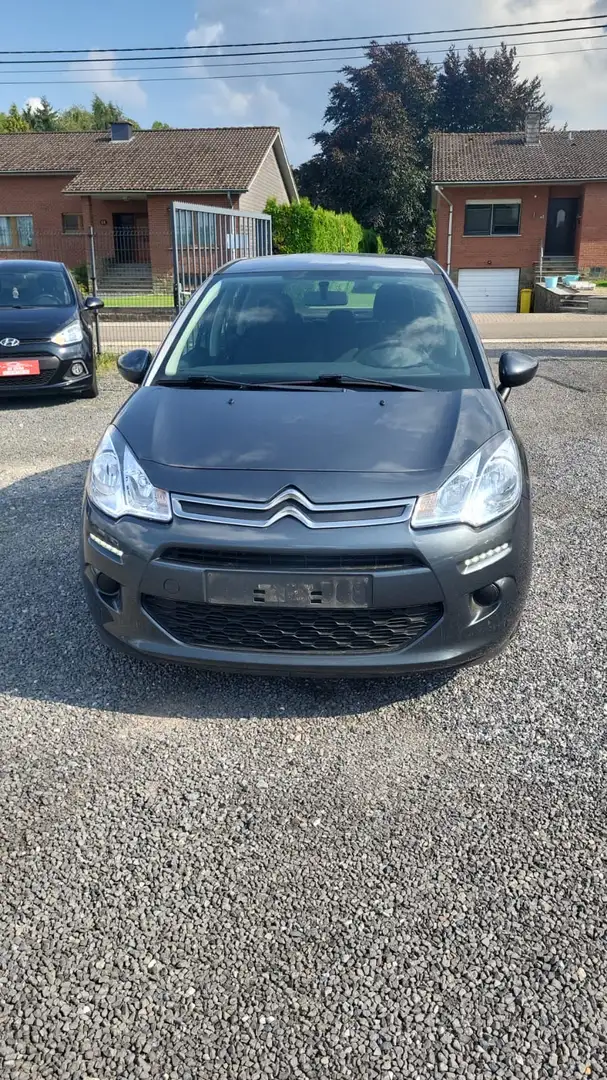 Citroen C3 1.6HDI*AIRCO*EURO6B*5PORTES*GARANTIE 12MOIS* Gris - 2